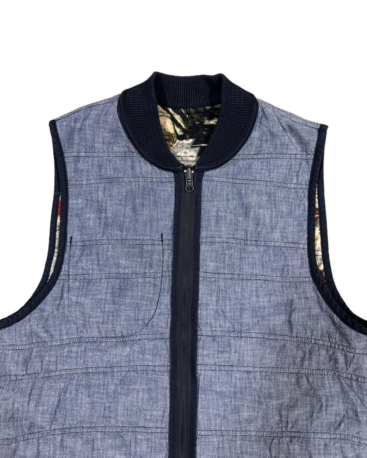 Denim & Supply Ralph Lauren × RRL Ralph Lauren Ralph Lauren Vest Jacket Southwestern Najavo Patchwork Ranch Size 42S - 13 Thumbnail