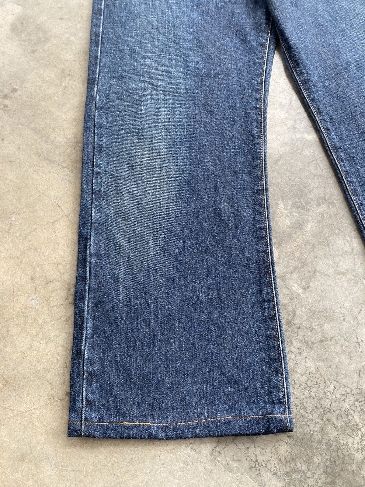 Edwin × Japanese Brand Baggy Jeans Edwin X403 Distressed Size US 31 - 2 Thumbnail