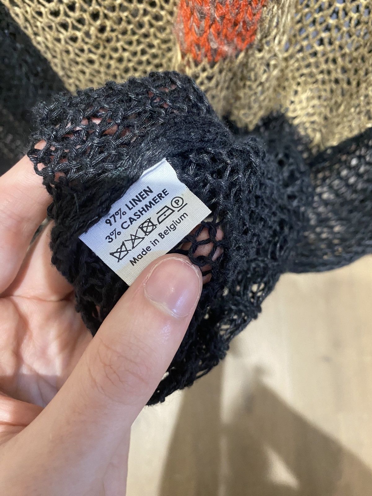 Dries Van Noten Dries Van Noten - Archive, Open Gauge, Distressed Knit Size US L / EU 52-54 / 3 - 10 Thumbnail
