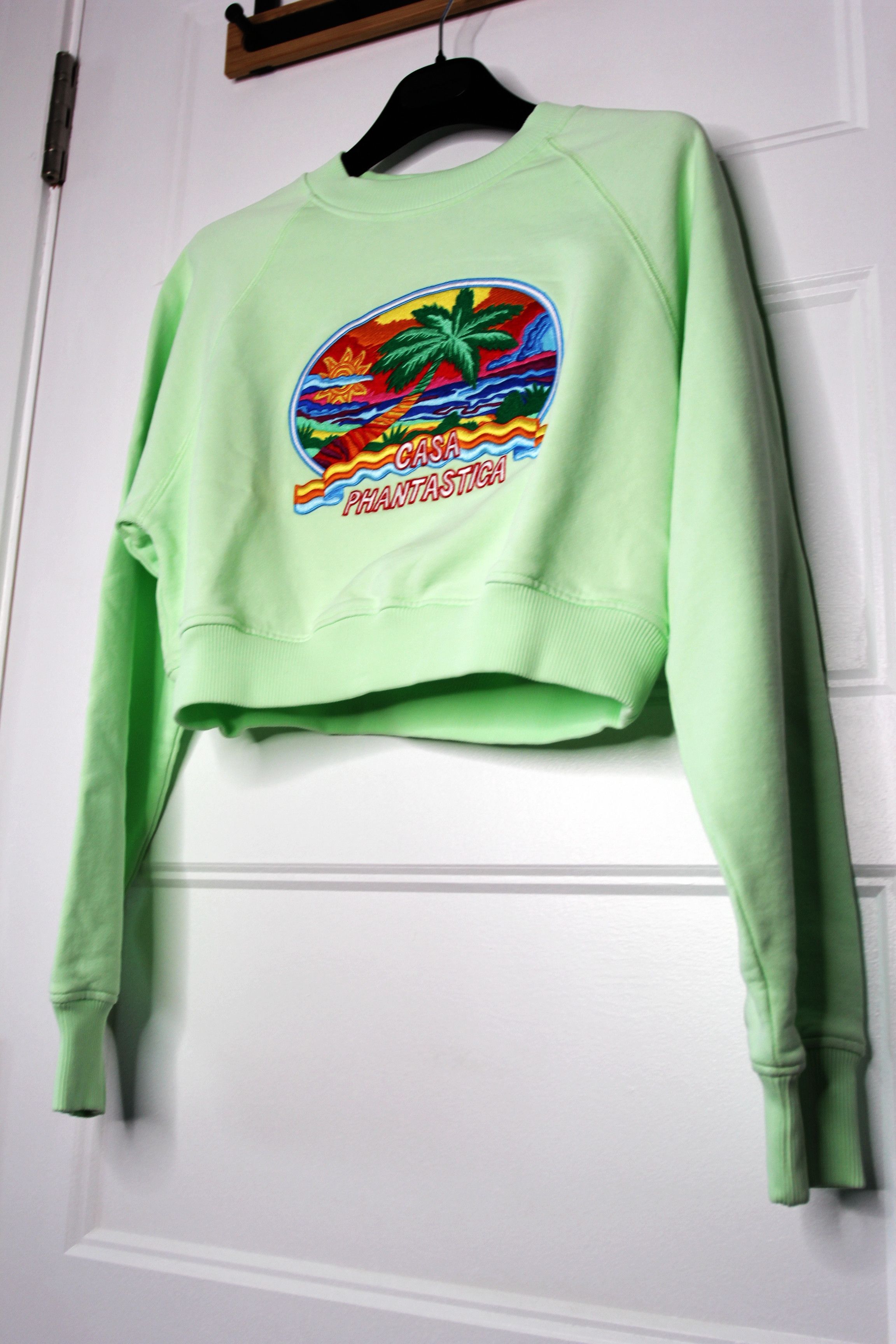 Casablanca BNWT SS23 CASABLANCA PHANTASTICA EMBROIDERED SWEATSHIRT S Size S / US 4 / IT 40 - 5 Thumbnail