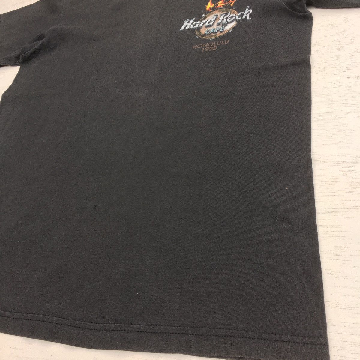 Hard Rock Cafe Rare Sun Faded Vintage 90s Hard Rock Cafe Honolulu Size US S / EU 44-46 / 1 - 22 Thumbnail