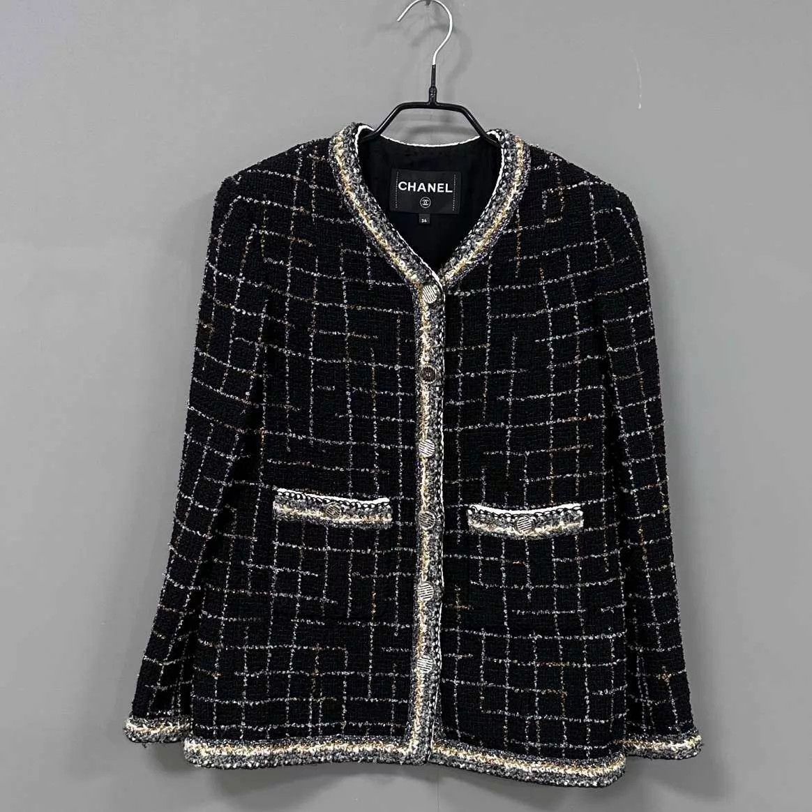 Chanel Chanel Women's Electric Robot Black Jacket Size 34 Size XS / US 0-2 / IT 36-38 - 1 Thumbnail