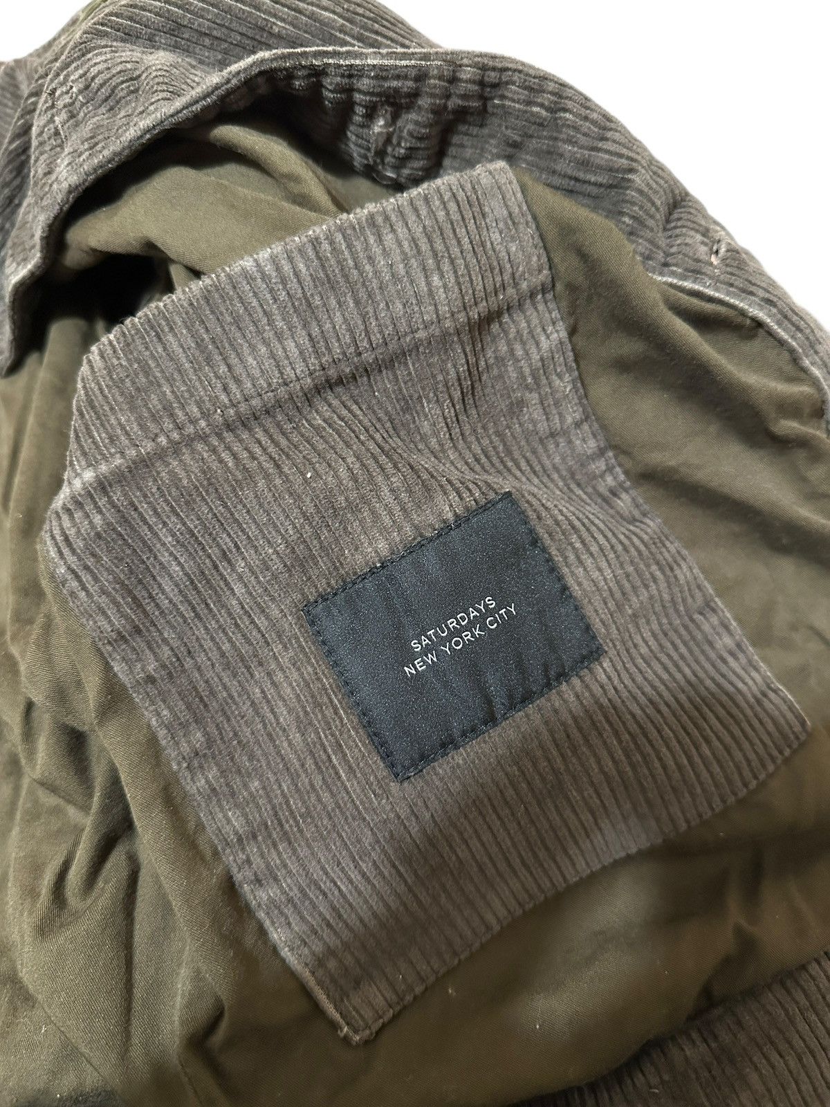 Saturdays NYC Saturdays NYC Mixed Green Corduroy Jacket Size US S / EU 44-46 / 1 - 5 Thumbnail