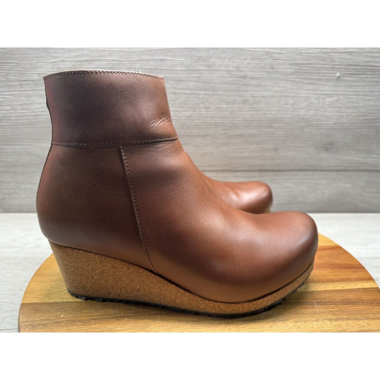 Birkenstock Birkenstock Papillio Ebba Wedge Boots Brown EU 38. Women 7 Size US 7 / IT 37 - 2 Thumbnail