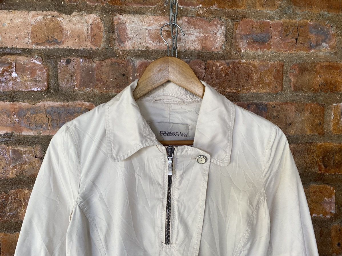 Ermanno Scervino × Ruffo Research 1990s Ermanno Scervino Center Zipper rider jacket Size S / US 4 / IT 40 - 3 Thumbnail