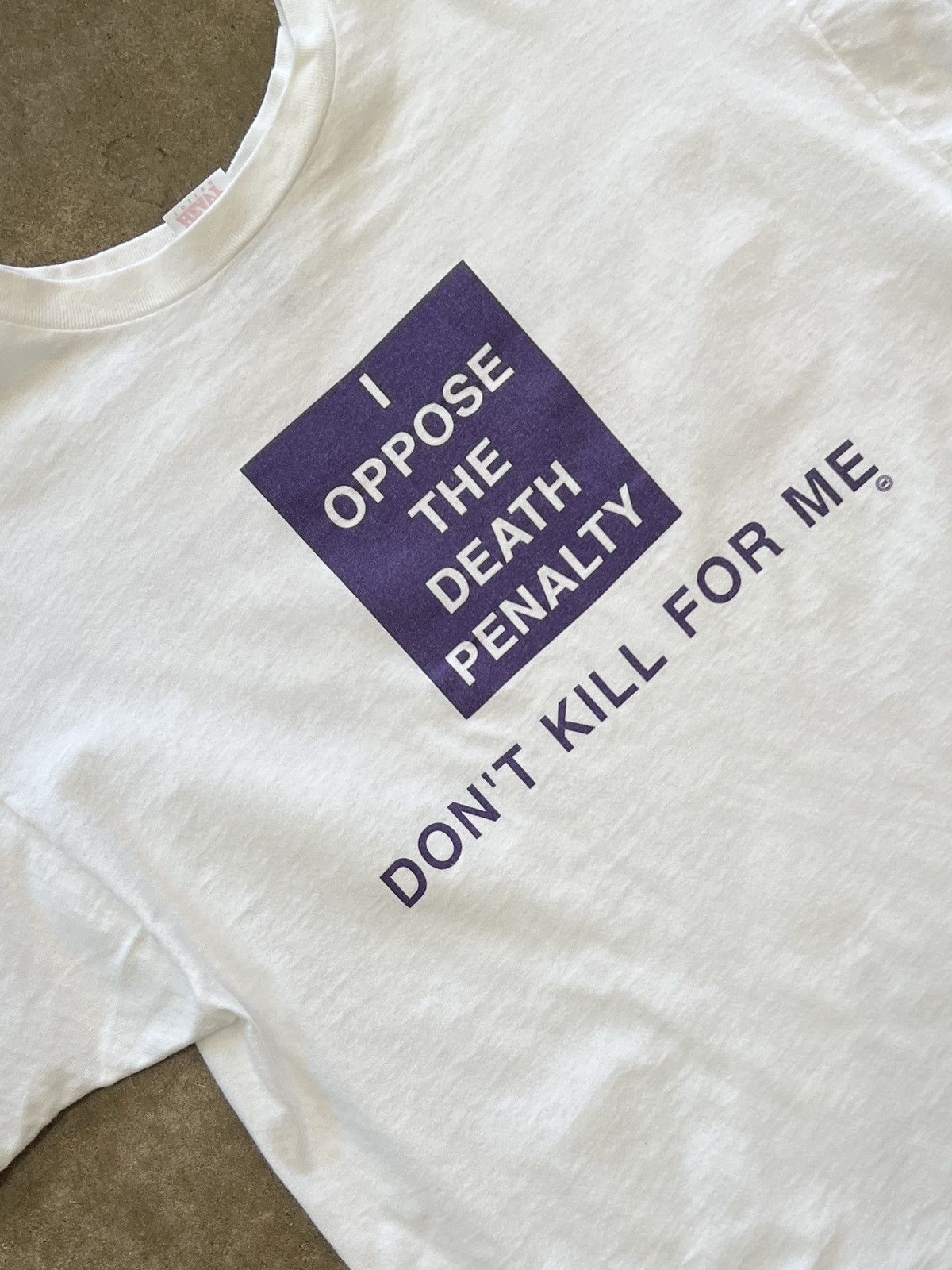 Vintage Vintage Death Penalty CUADP Execution Not Solution Tee XL Size US XL / EU 56 / 4 - 1 Thumbnail