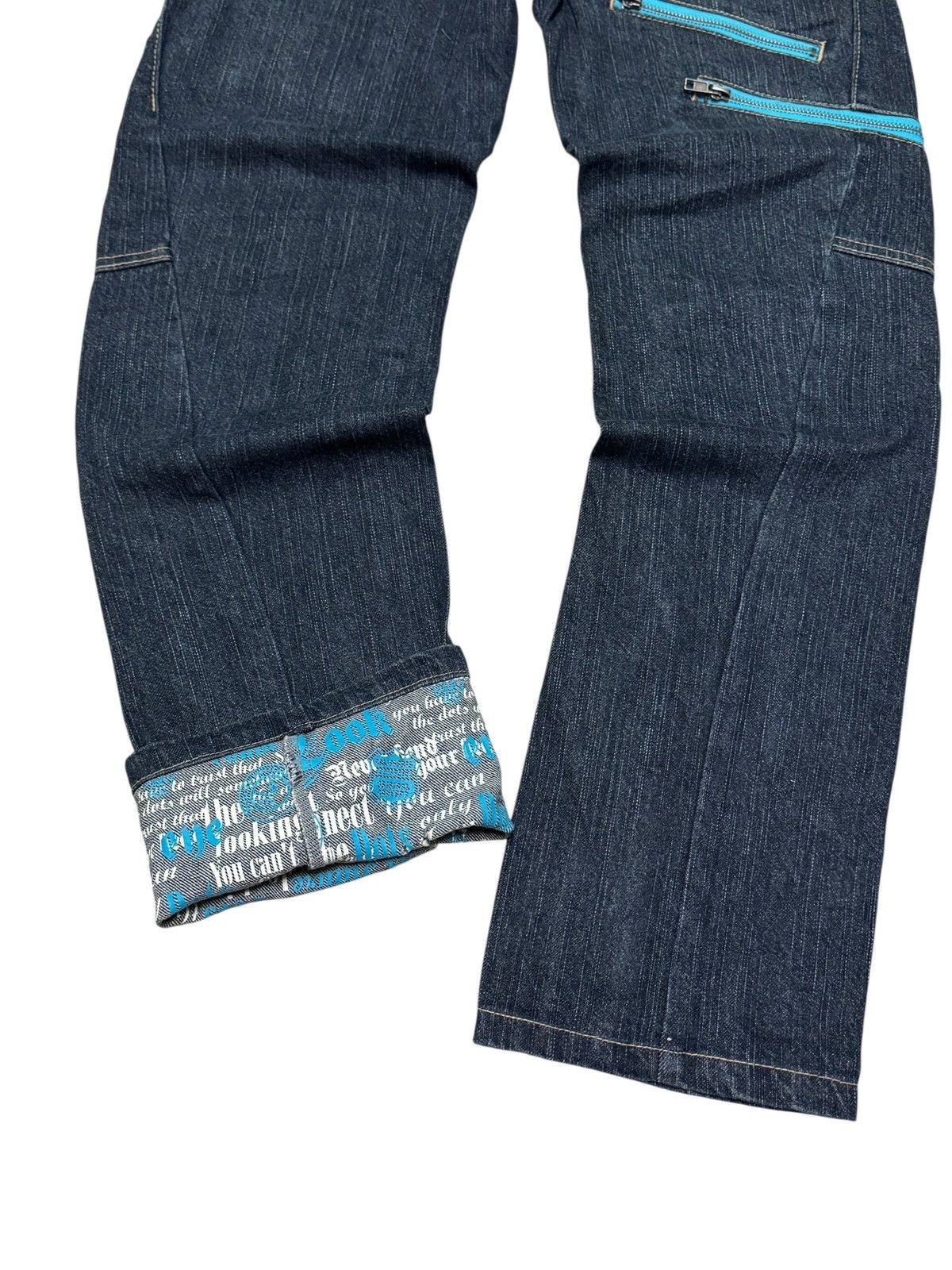 Japanese Brand Japan PATINA Double Waist Zipper Multipocket Denim Pants Size US 28 / EU 44 - 8 Thumbnail