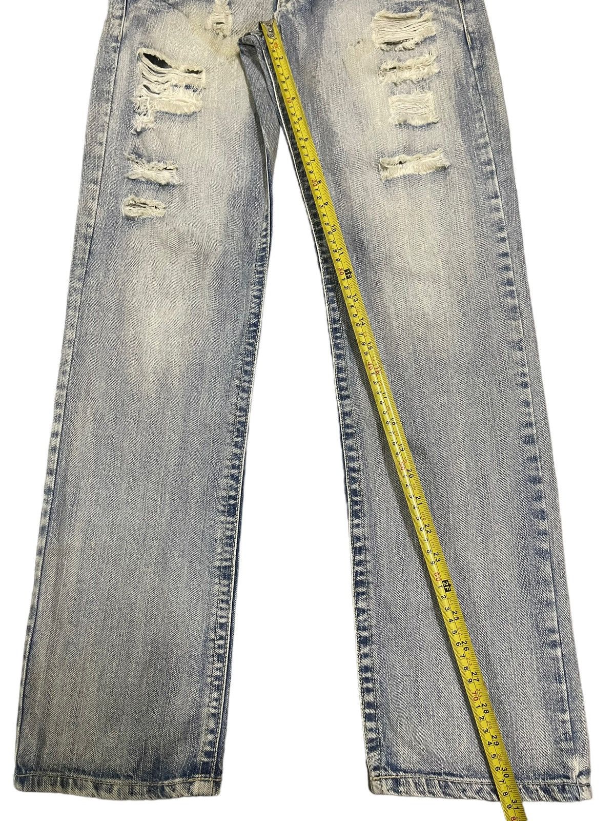 semanticdesign Vintage Japanese Brand Blue Wash Distressed Style Jeans Size US 31 - 11 Thumbnail