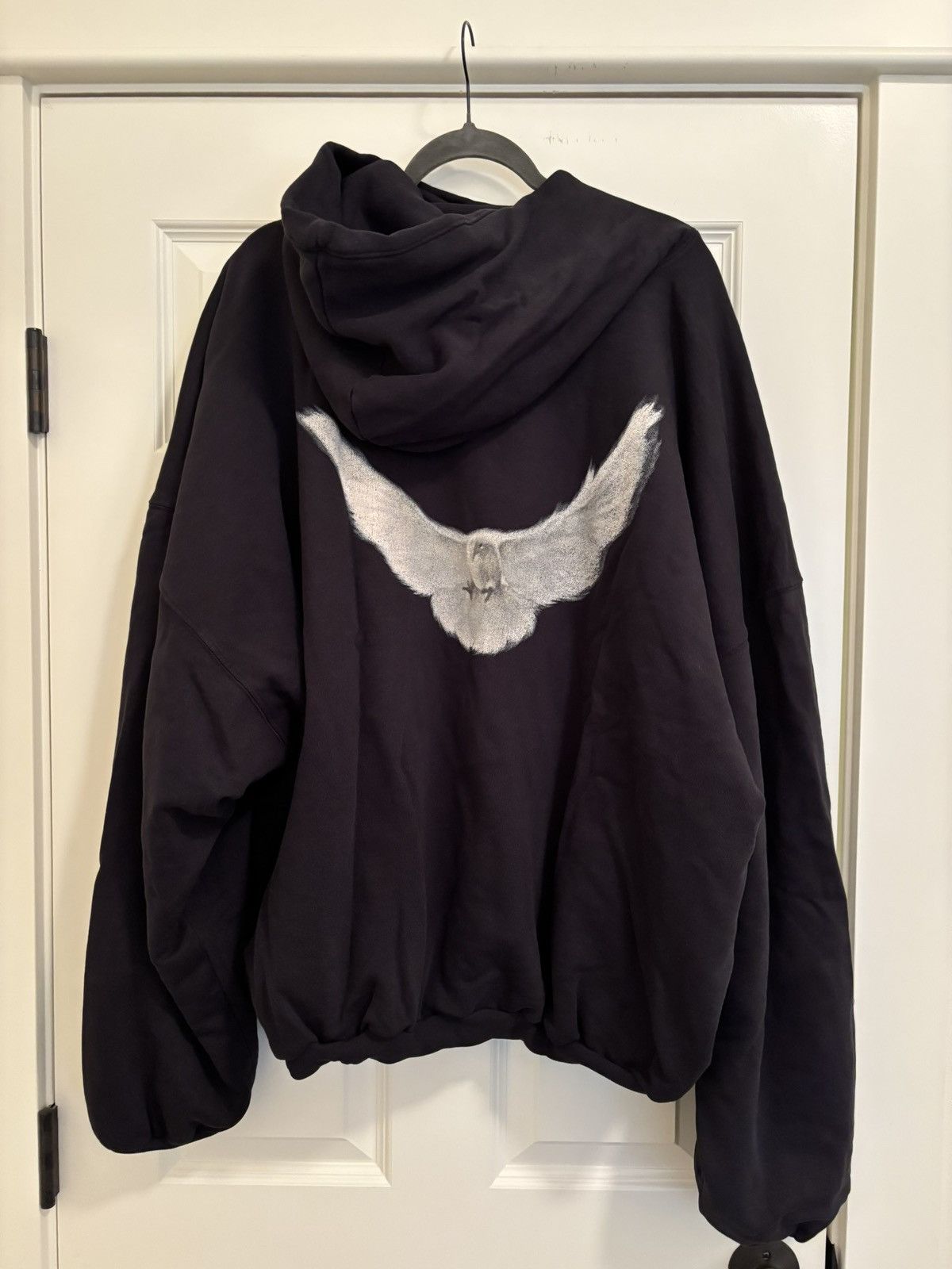 トップス YeezyGapBy Balenciaga Dove Hoodie YEEZY GAP ENGINEERED BY BALENCIAGA Dove Cotton-blend