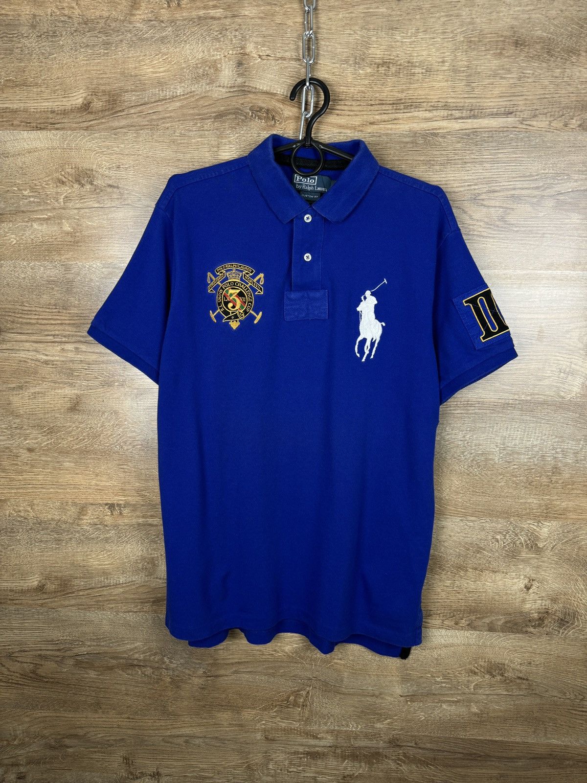 Polo Ralph Lauren Mens Vintage Polo Ralph Lauren Polos T-shirt rugby tee y2k Size US L / EU 52-54 / 3 - 1 Thumbnail