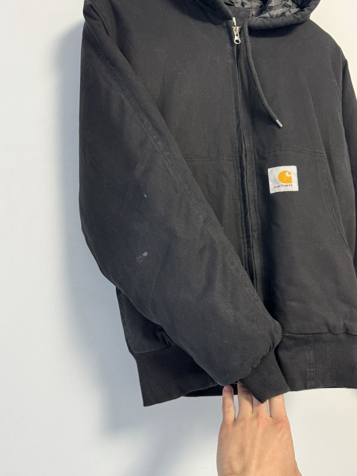 Carhartt Carhartt Vintage Hooded Active Jacket Full Zip Workwear Size US M / EU 48-50 / 2 - 13 Thumbnail