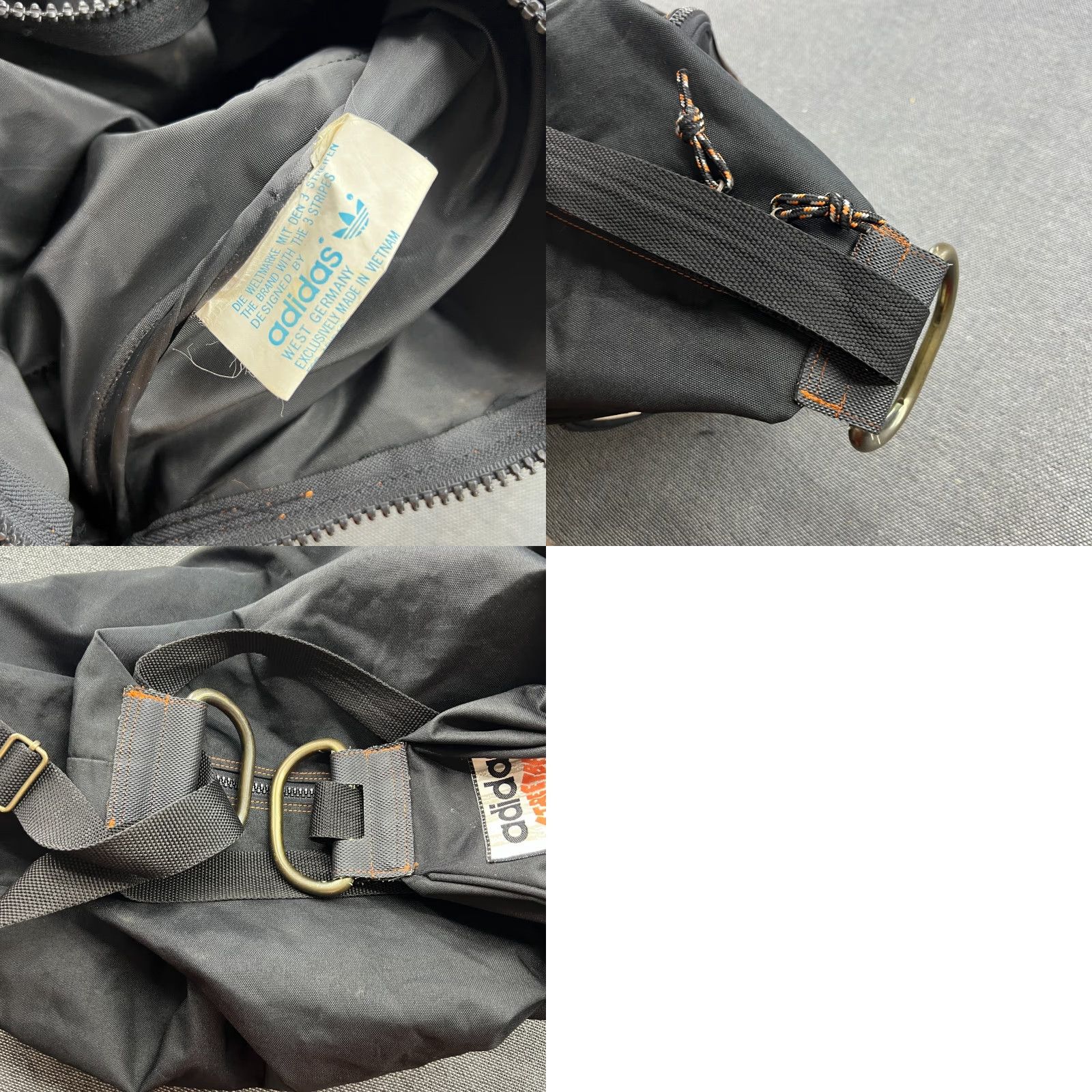 Adidas Vintage Adidas Streetball West Germany Rucksack Bag Gym Sports Backpack Blue Unisex Adults 80s 90s Size ONE SIZE - 9 Thumbnail