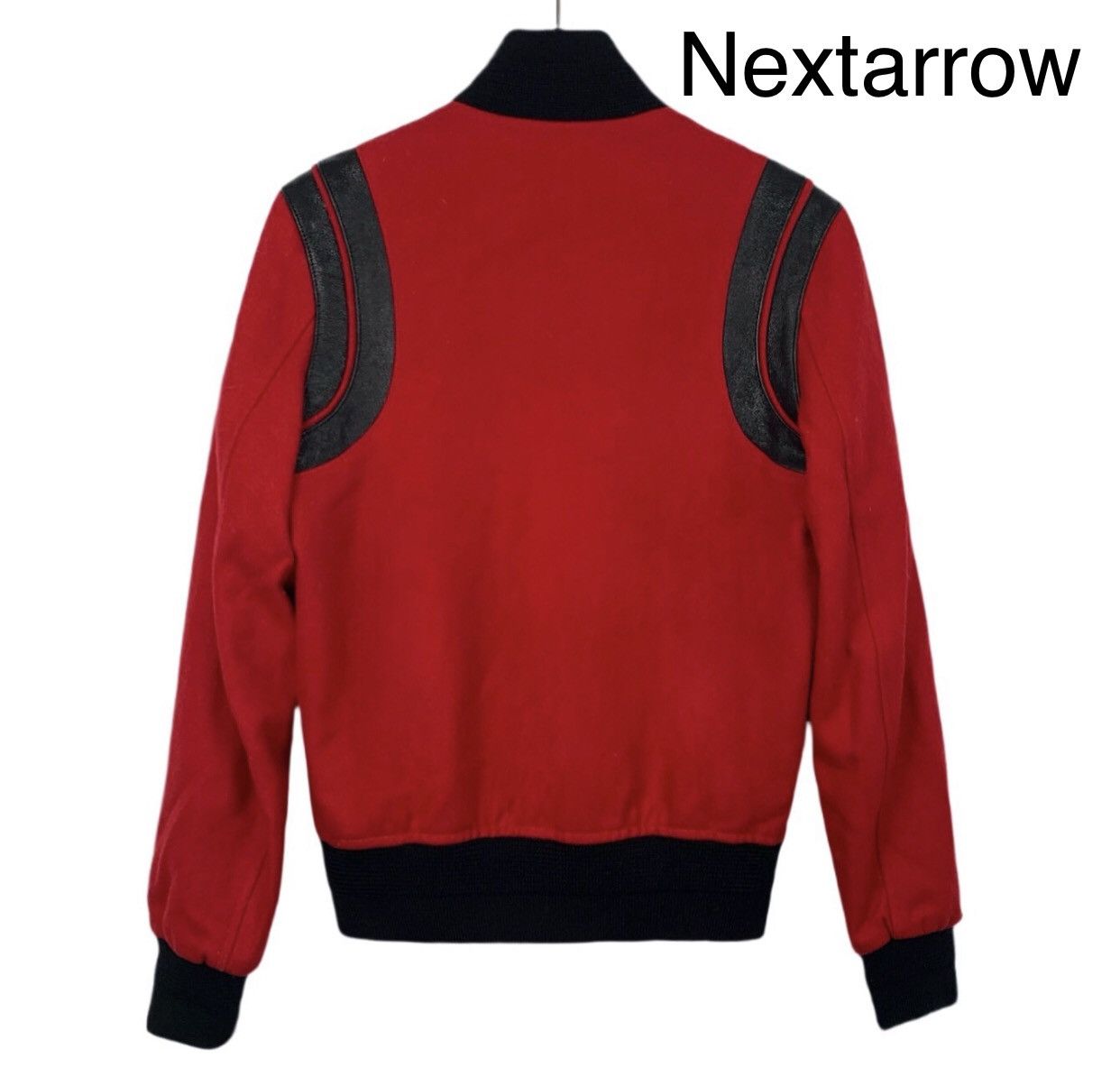 Saint Laurent Paris × Yves Saint Laurent Saint Laurent SLP wool baseball jacket with red color jacket Size US S / EU 44-46 / 1 - 2 Thumbnail