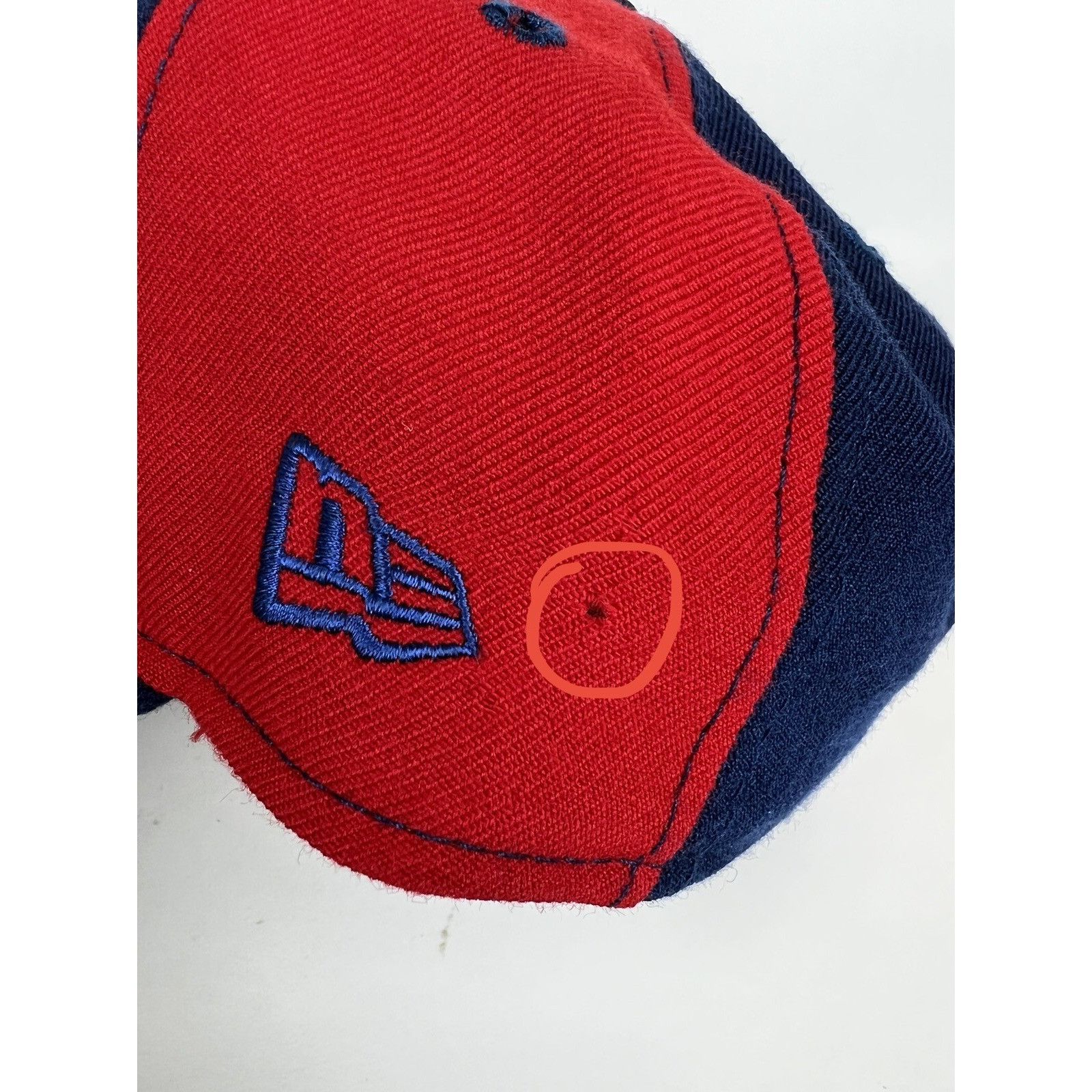New Era Vintage New York Giants New Era Fitted Hat Cap Size 7 1/4 Wo Size ONE SIZE - 4 Thumbnail