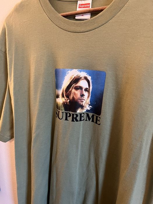 Supreme Supreme Kurt Cobain Tee 'Light Olive' | Grailed