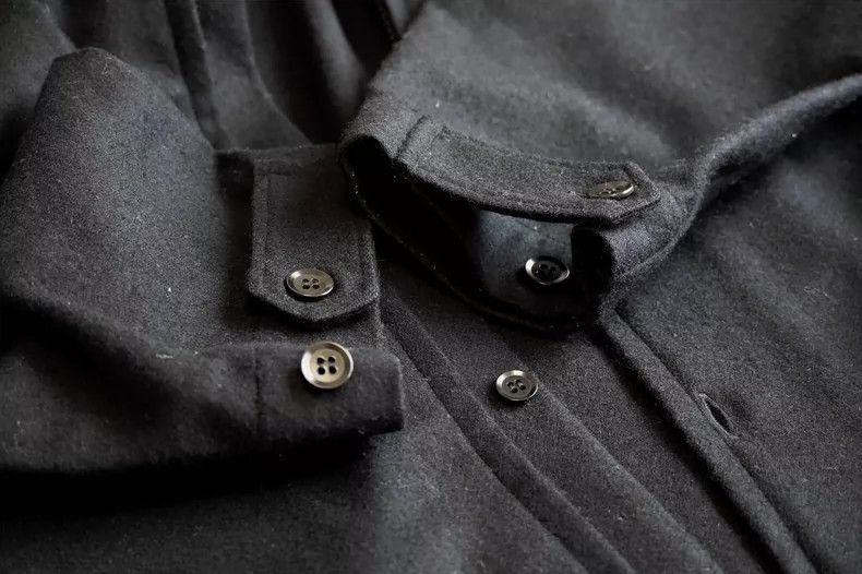 Yohji Yamamoto Yohji Yamamoto 2001AW Patchwork Zipper Sheepskin Shirt 2504 Size US L / EU 52-54 / 3 - 7 Thumbnail