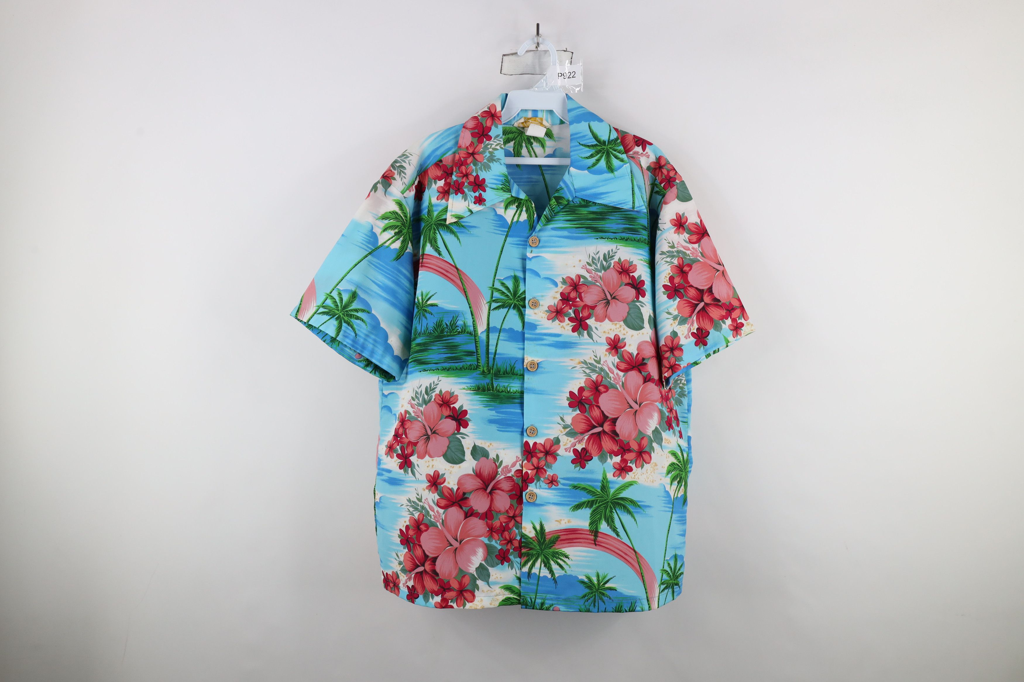 Vintage Vintage 70s Streetwear Short Sleeve Button Shirt USA Size US L / EU 52-54 / 3 - 1 Thumbnail