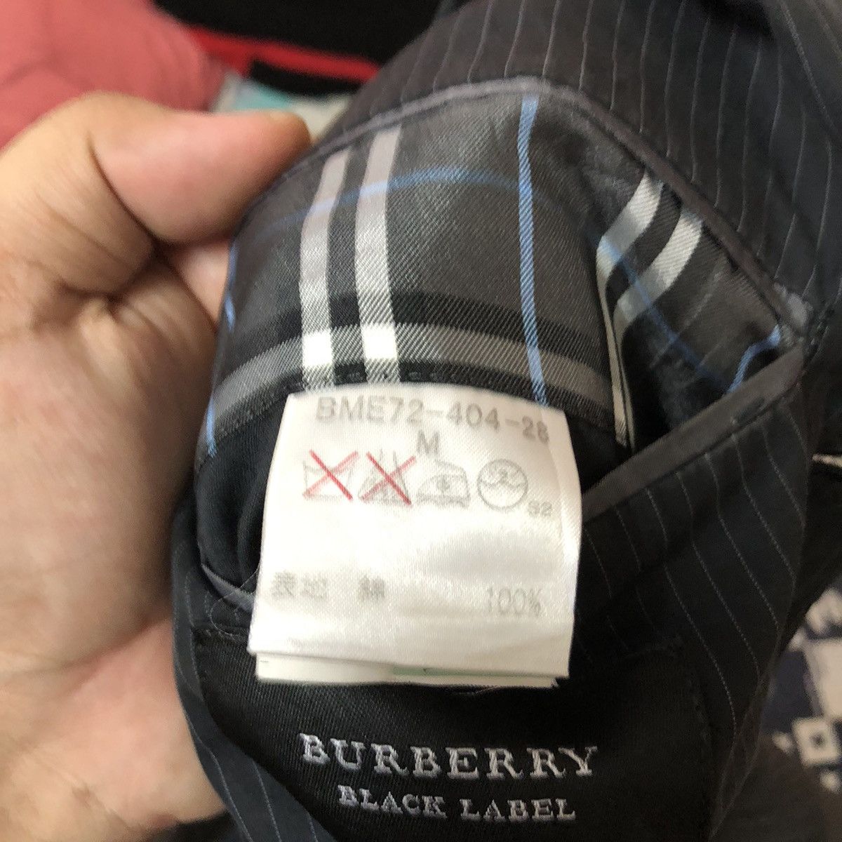 Burberry Burberry Black label Blazer jacket #A563 Size US M / EU 48-50 / 2 - 17 Thumbnail