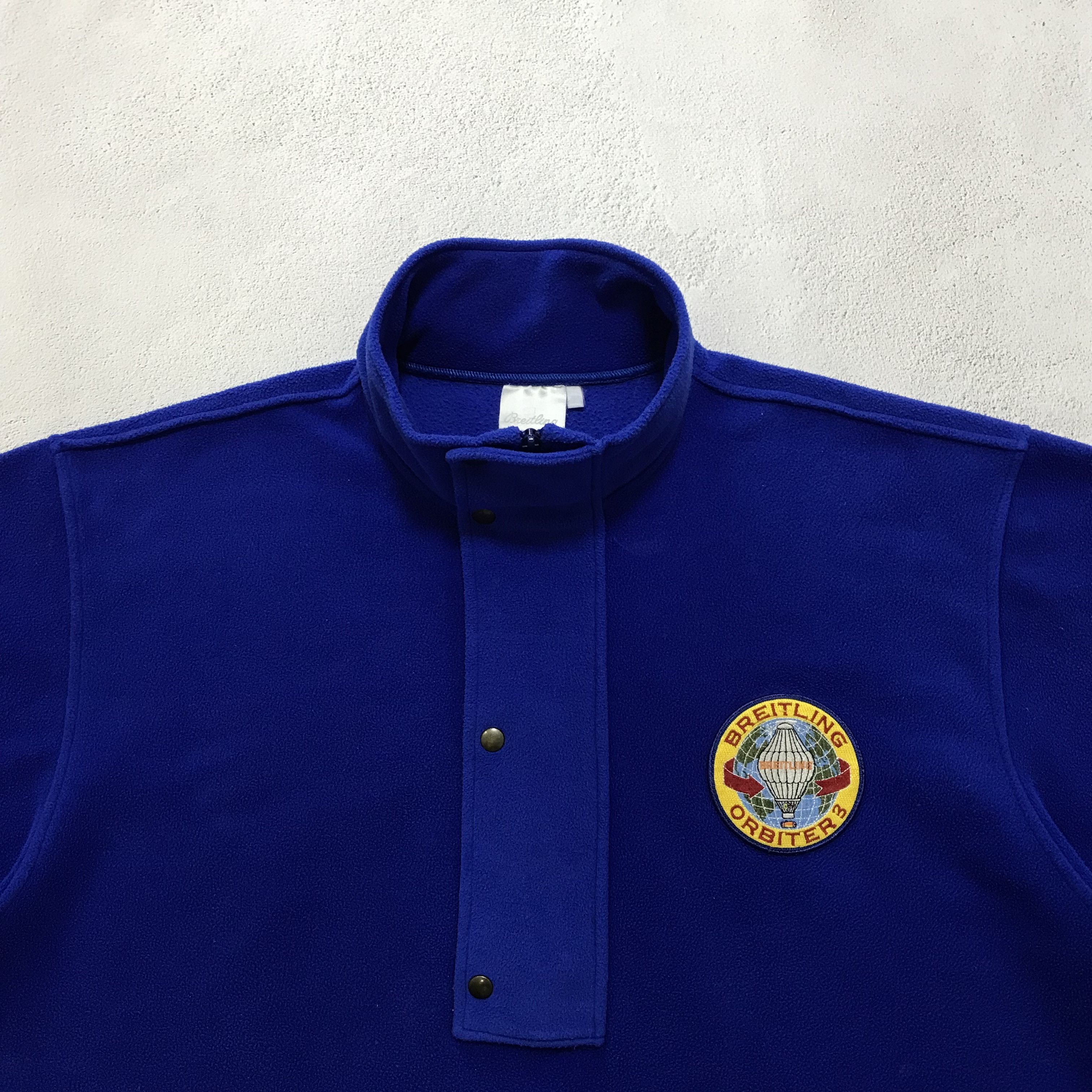 Breitling BREITLING Orbiter 3 Vintage Fleece Jacket Y2K Watch Archive Size US L / EU 52-54 / 3 - 3 Thumbnail