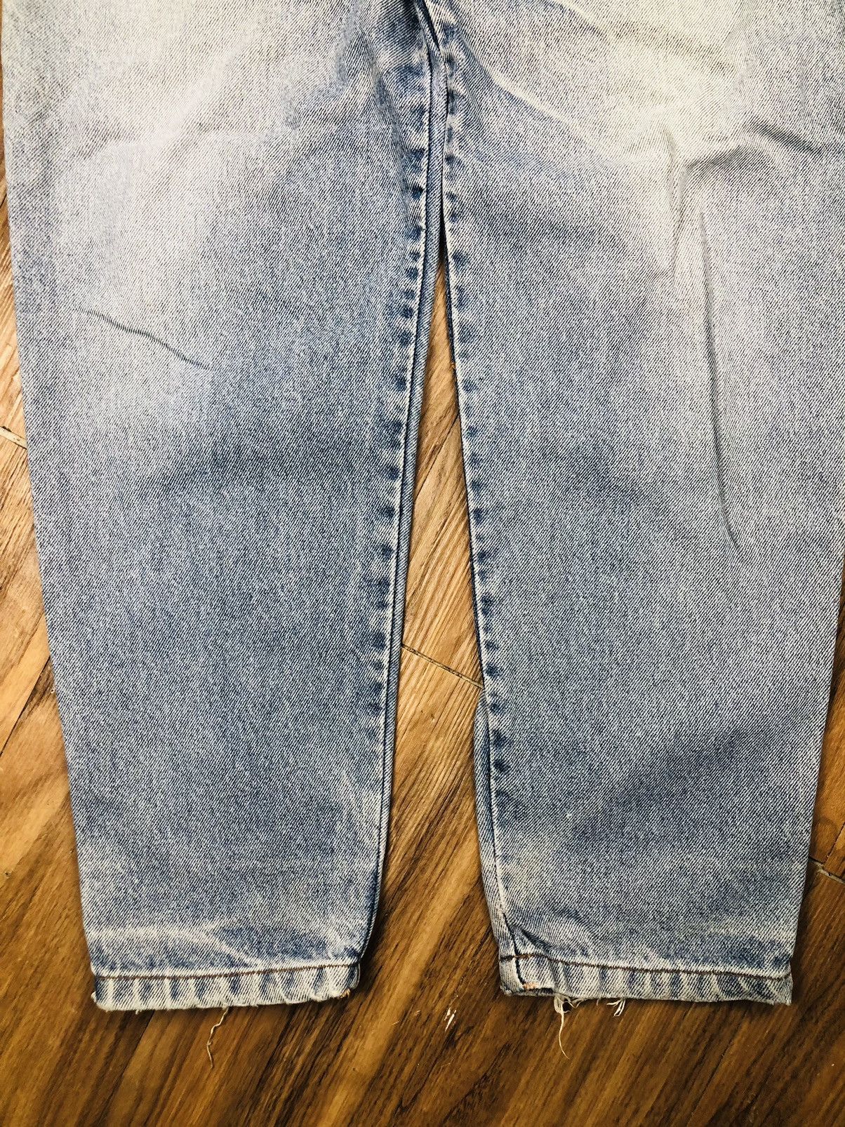 Beauty Beast Vintage AMERICAN COLT Jeans 90s - Suede Trim USA (40) Size US 30 / EU 46 - 4 Thumbnail
