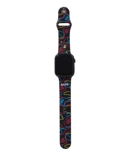 Bape A BATHING APE NEON CAMO WATCH BAND Black Size L Size ONE SIZE - 2 Thumbnail