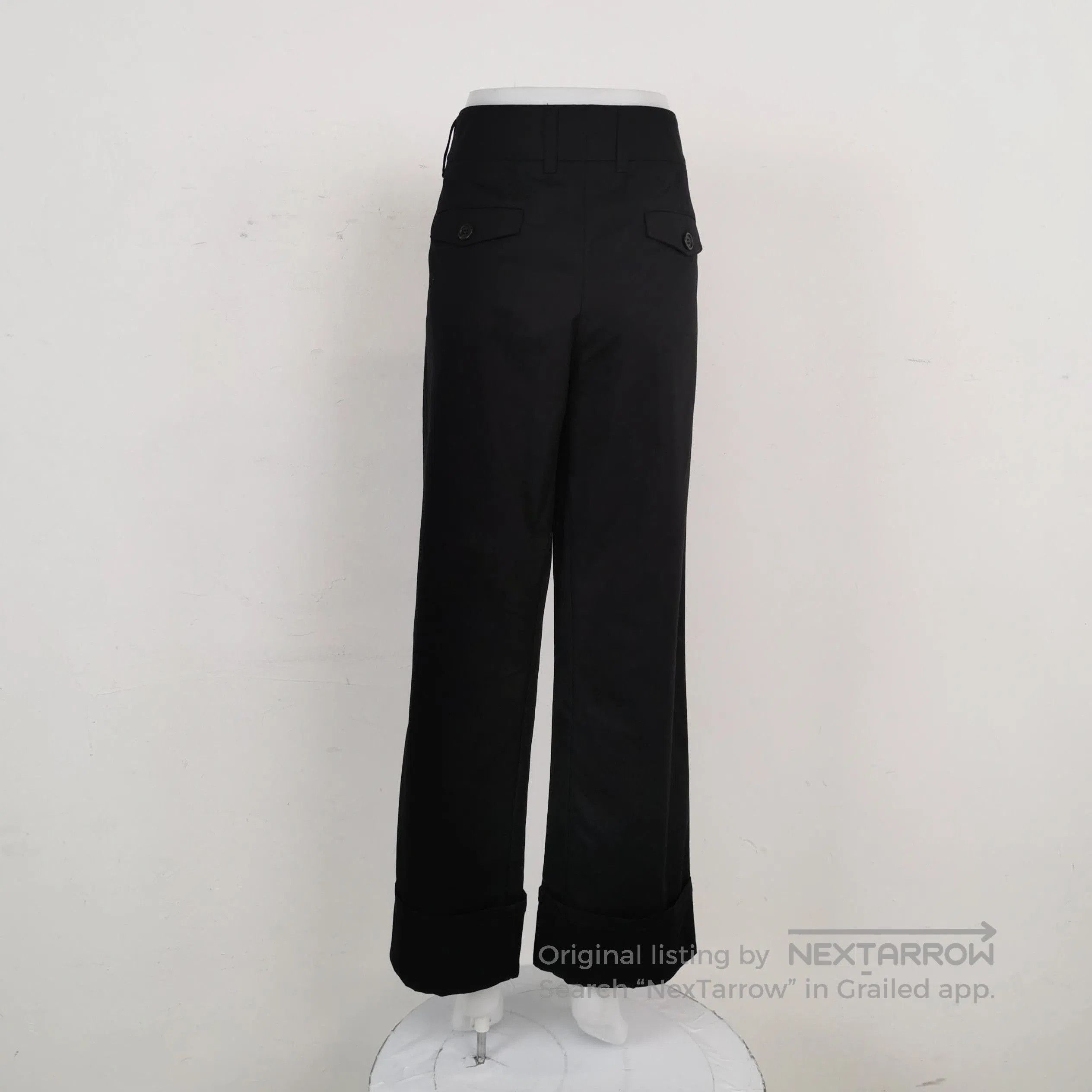 Prada Prada Logo Cotton Long Pants Size 44 . Size 41" - 2 Thumbnail