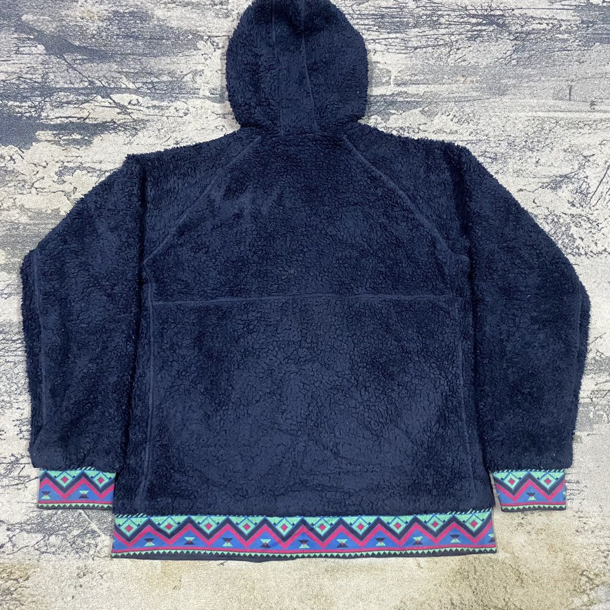 Columbia × Vintage Vintage Navajo Sherpa Fleece Hoodies Jacket Colombia Unisex Size US M / EU 48-50 / 2 - 10 Thumbnail