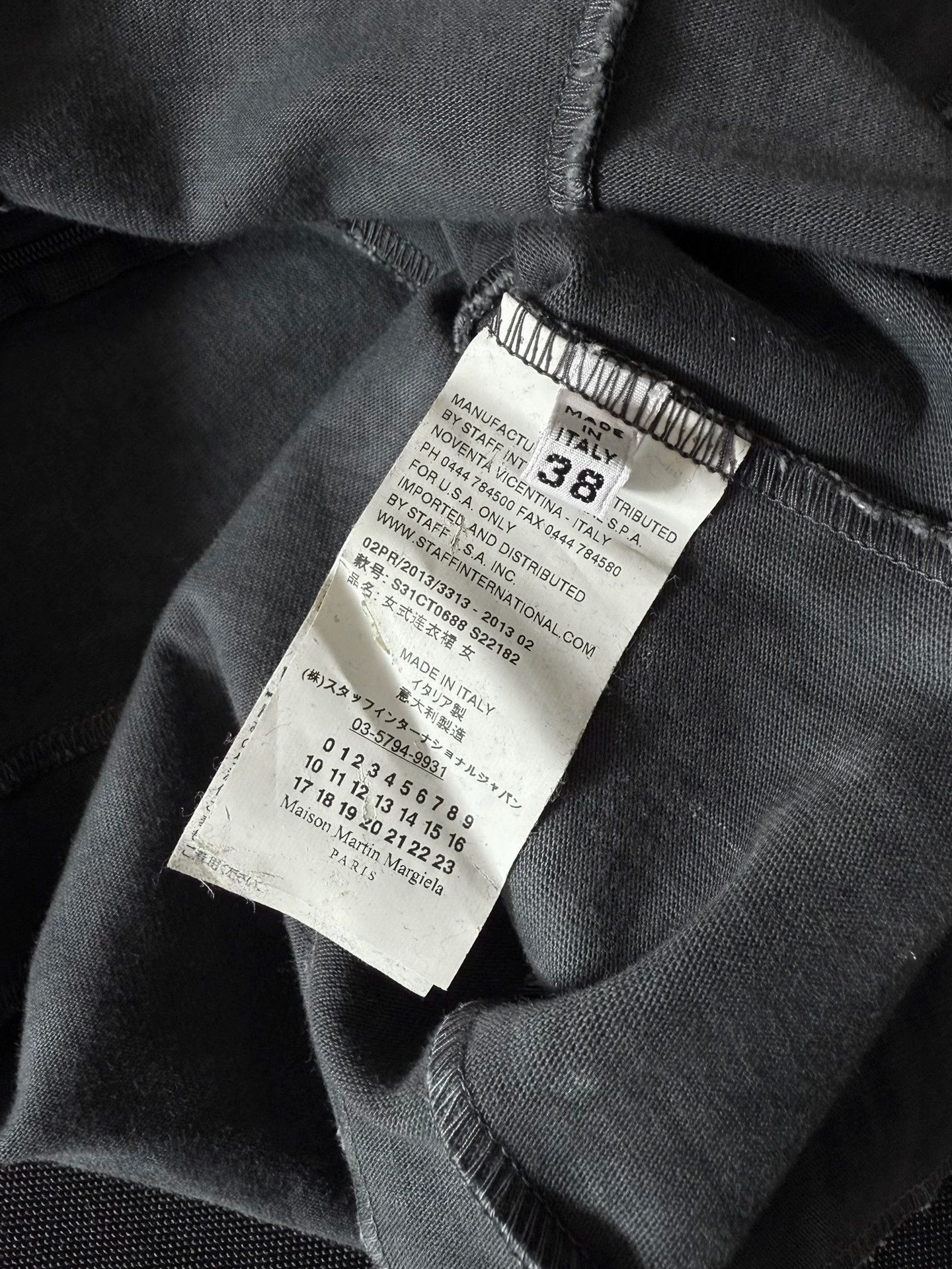 Other MMM F/W13 Deconstructed Washed LS Dark Gray 38 Size XS / US 0-2 / IT 36-38 - 8 Thumbnail