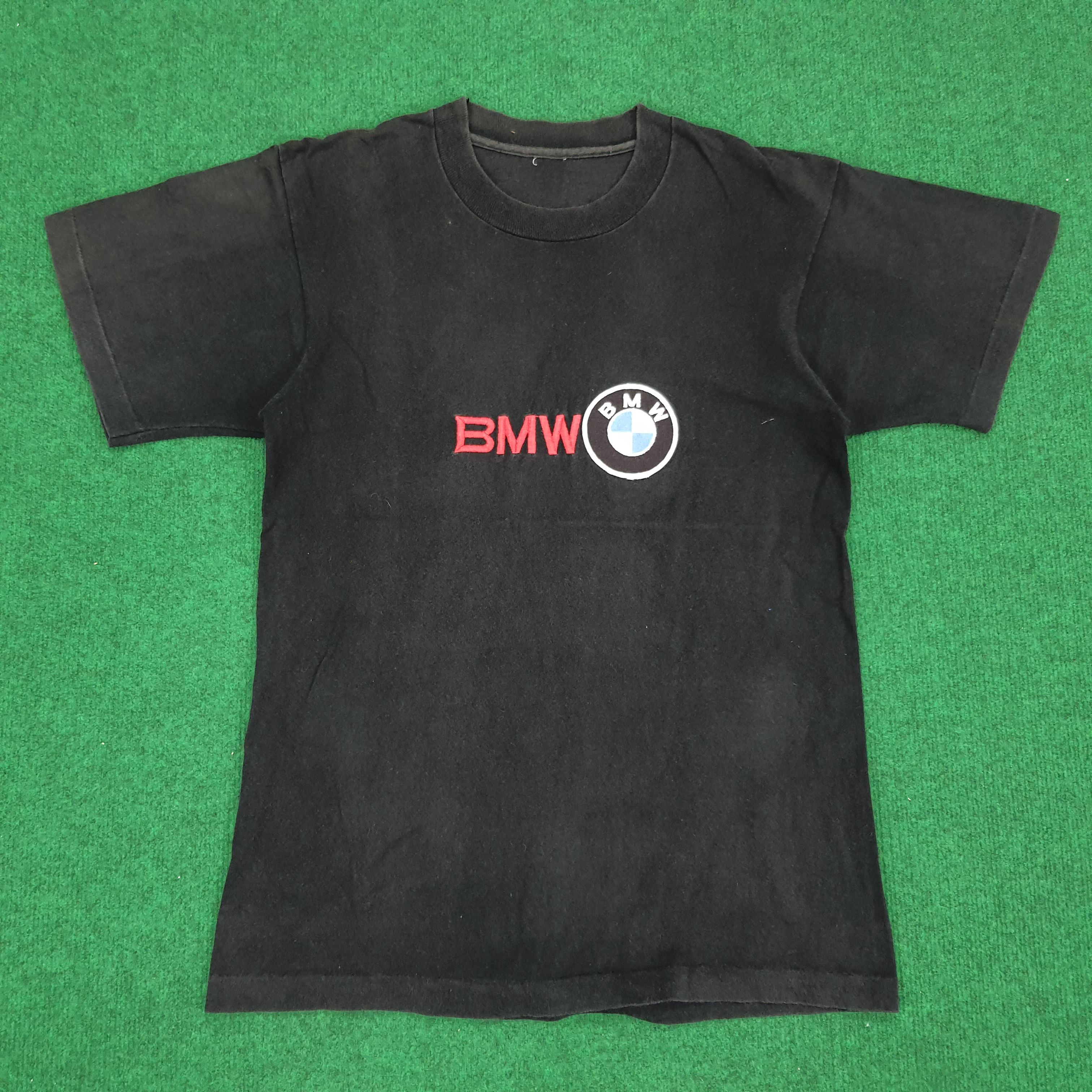 BMW × Vintage Vintage BMW Logo Embroidery Motorsport Racing T-shirt Size US S / EU 44-46 / 1 - 1 Thumbnail