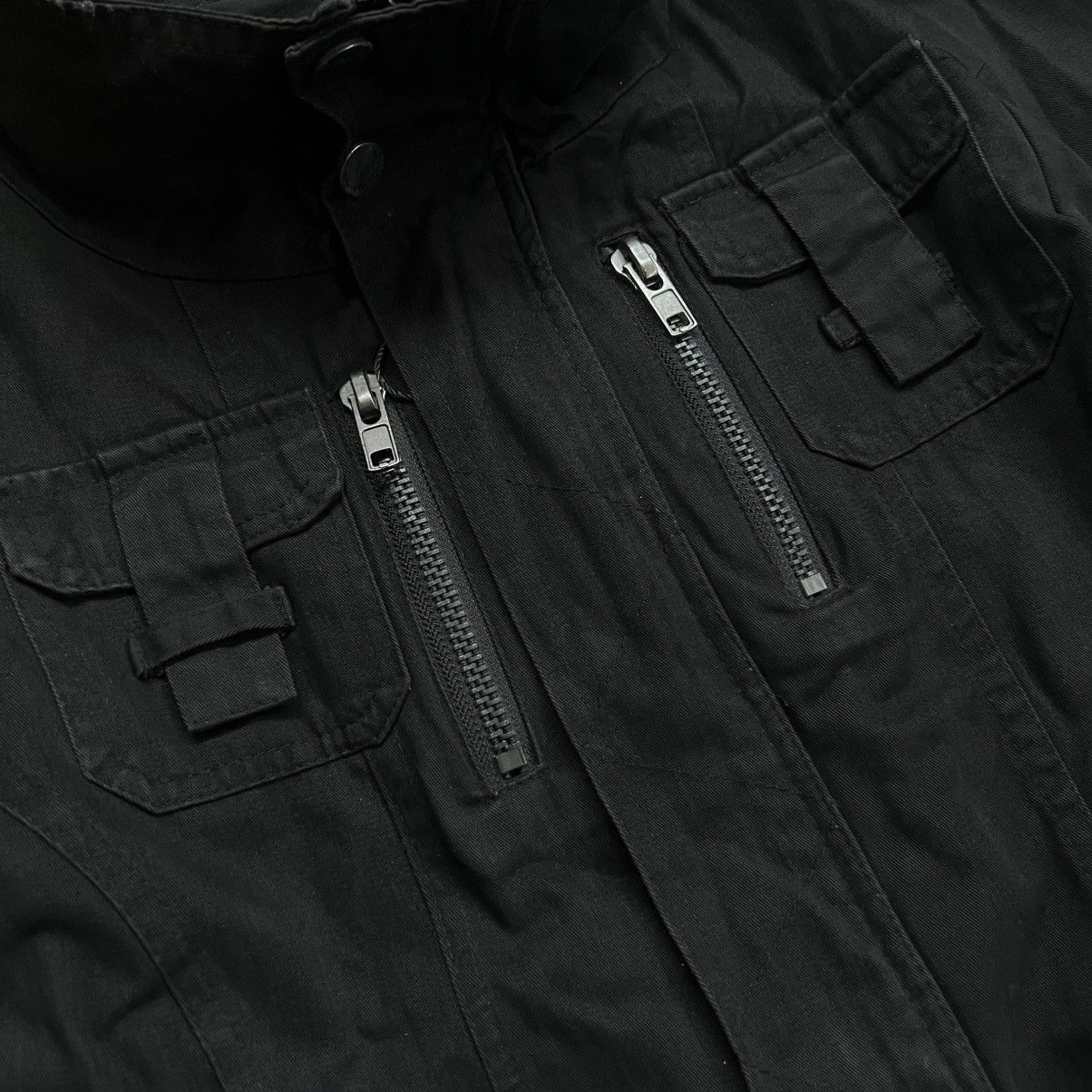 Le Grande Bleu (L.G.B.) 2000s RGC Vkei Style Japanese Zip Cargo Pocket Jacket Size US M / EU 48-50 / 2 - 7 Thumbnail