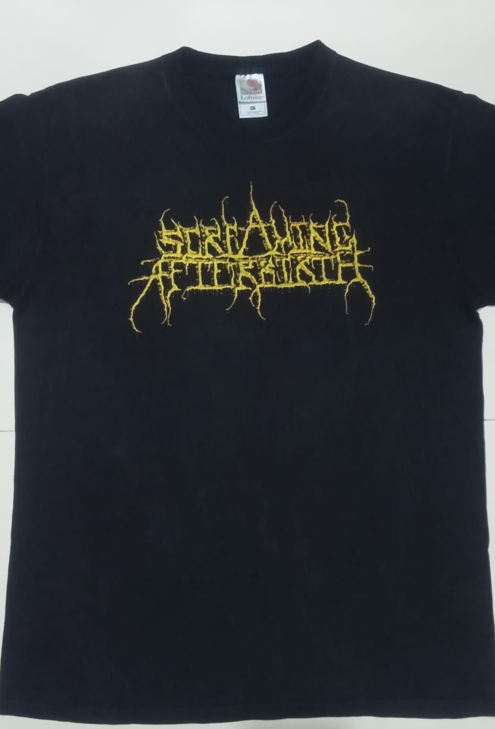 Band Tees Vintage Screaming Afterbirth logo brutal death metal tee Size US L / EU 52-54 / 3 - 1 Thumbnail