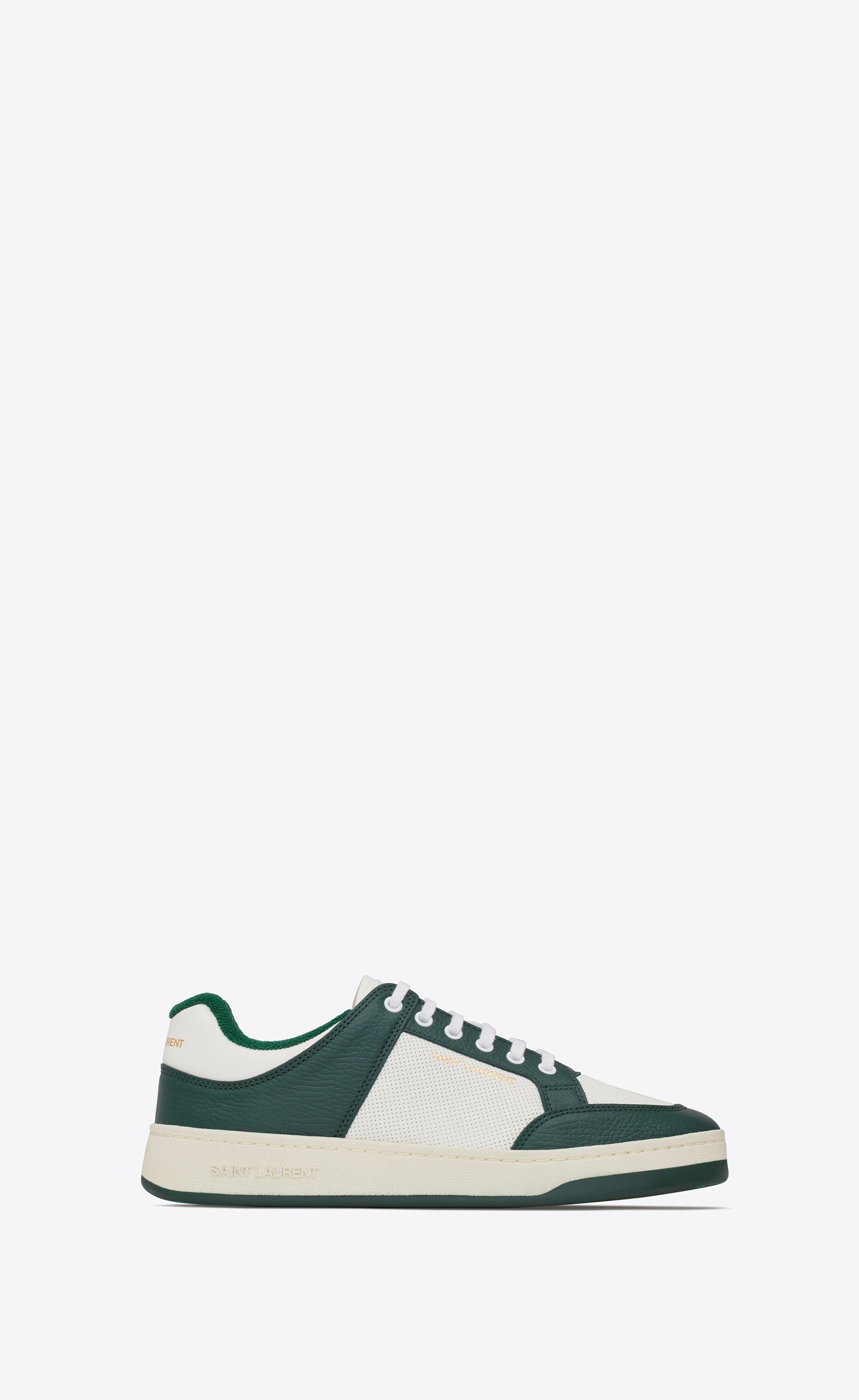 Saint Laurent Paris oc11z0126 713600 SL/61 Sneakers In Perforated Leather Size US 6 / EU 39 - 1 Thumbnail