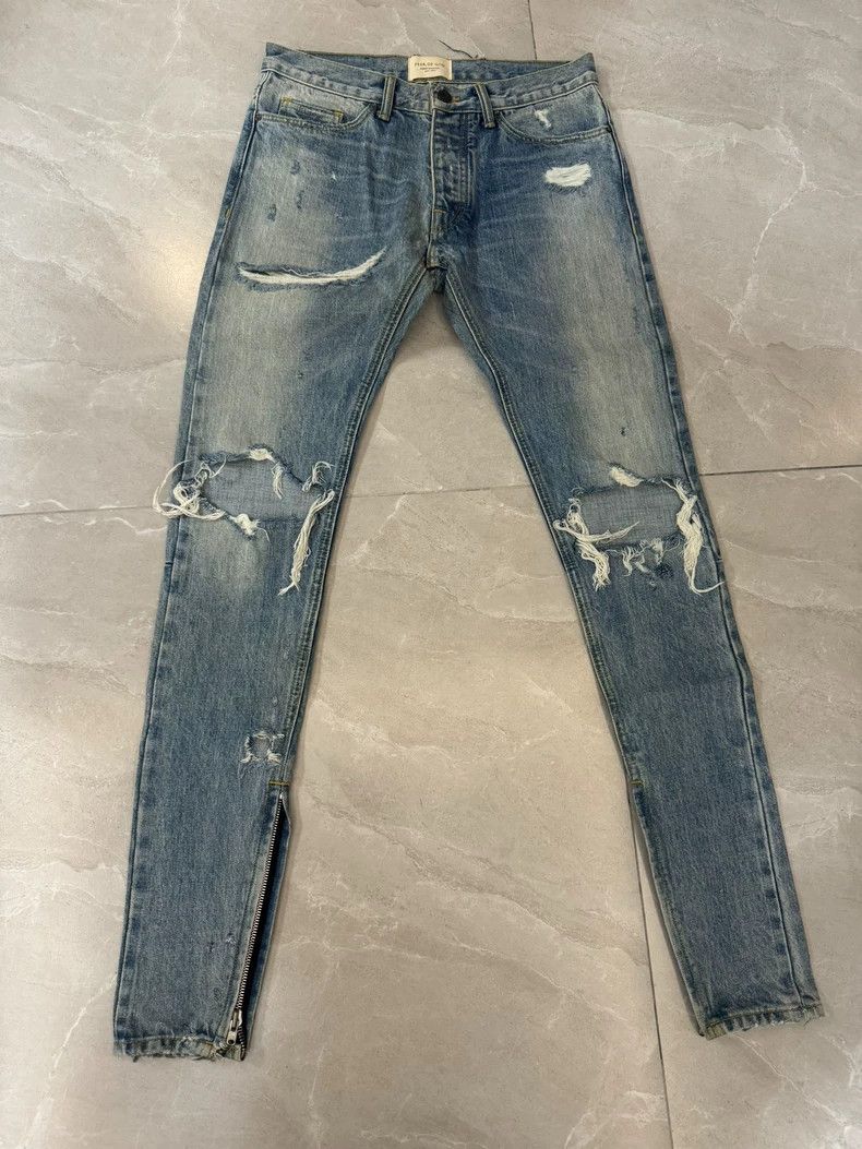Fear of God Fear of God Limited blue jeans Size US 30 / EU 46 - 1 Thumbnail