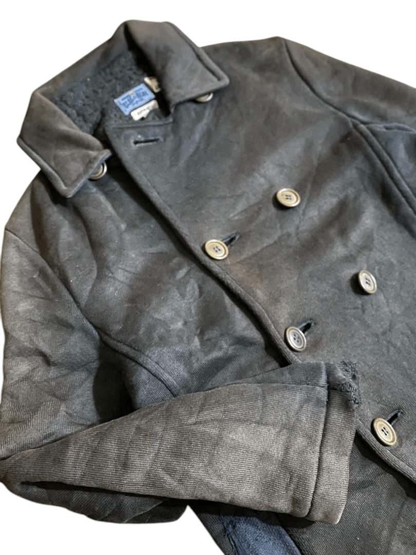 Blue Blue Japan Made Indigo Base Patchwork Blanket Lining Deck Jacket Size US M / EU 48-50 / 2 - 6 Thumbnail
