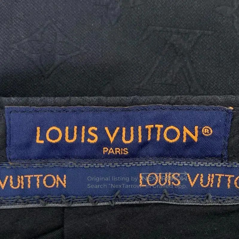 Louis Vuitton Louis Vuitton Smart Fit Black Pants . Size US 26 / EU 42 - 6 Thumbnail