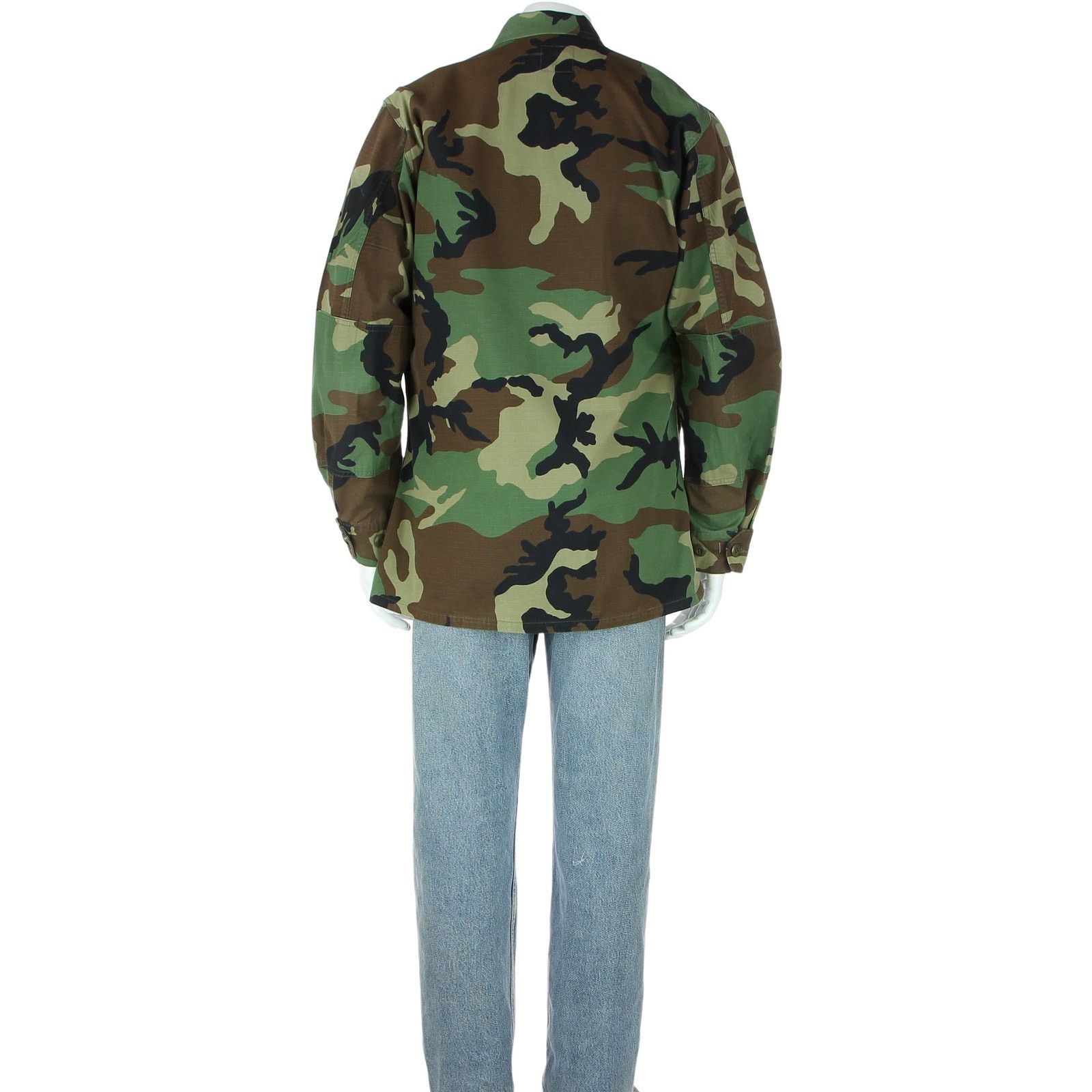 Vintage Vintage Camouflage Army Uniform Field Camo Military Shirt M Size US M / EU 48-50 / 2 - 3 Thumbnail