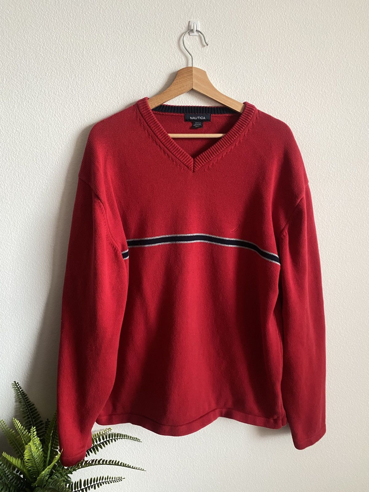 Nautica Nautica Heavy Cotton Sweater Size US XXL / EU 58 / 5 - 1 Thumbnail