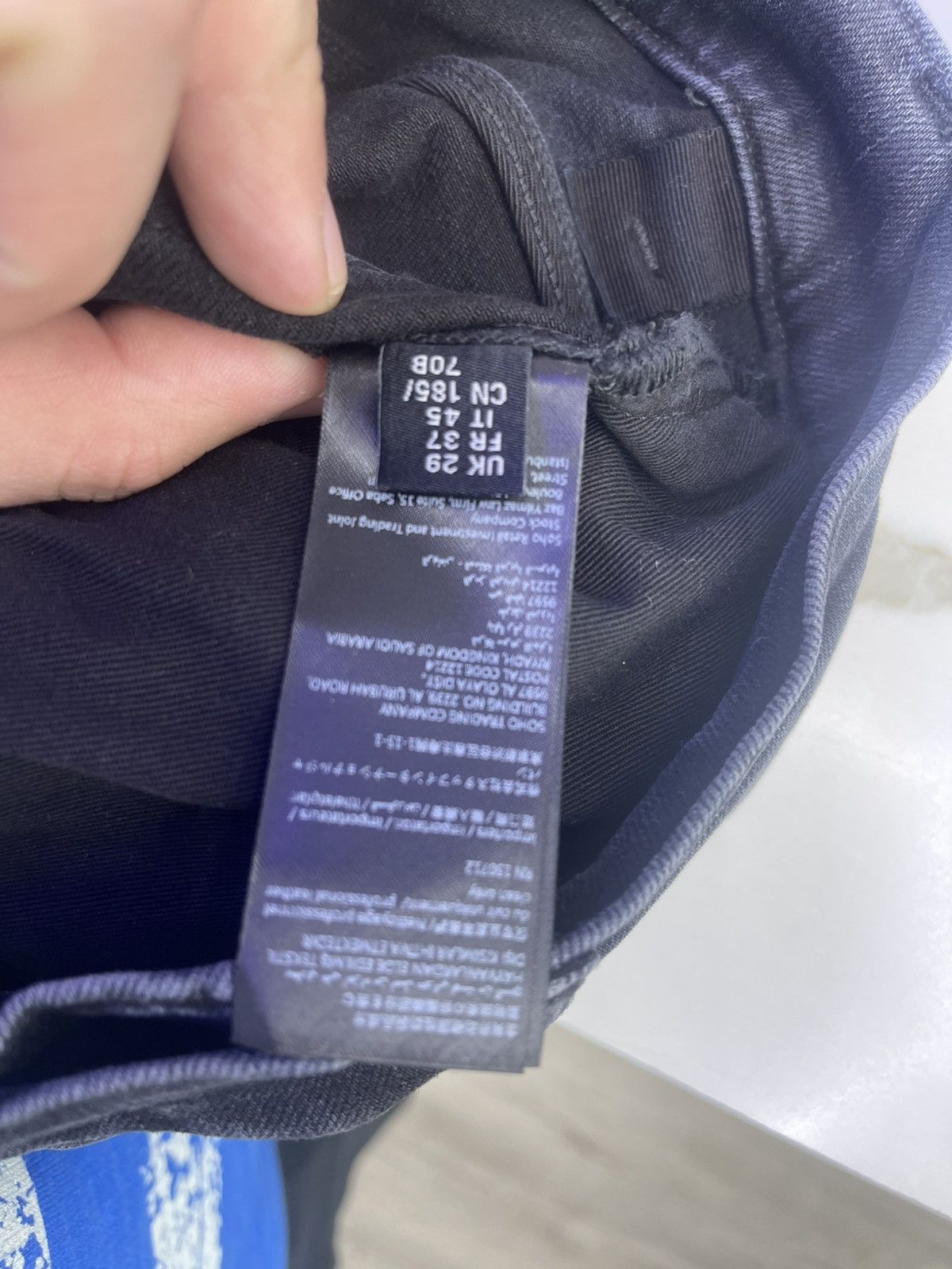 Amiri Amiri Hollywood jeans (black/red) Size US 29 - 5 Thumbnail