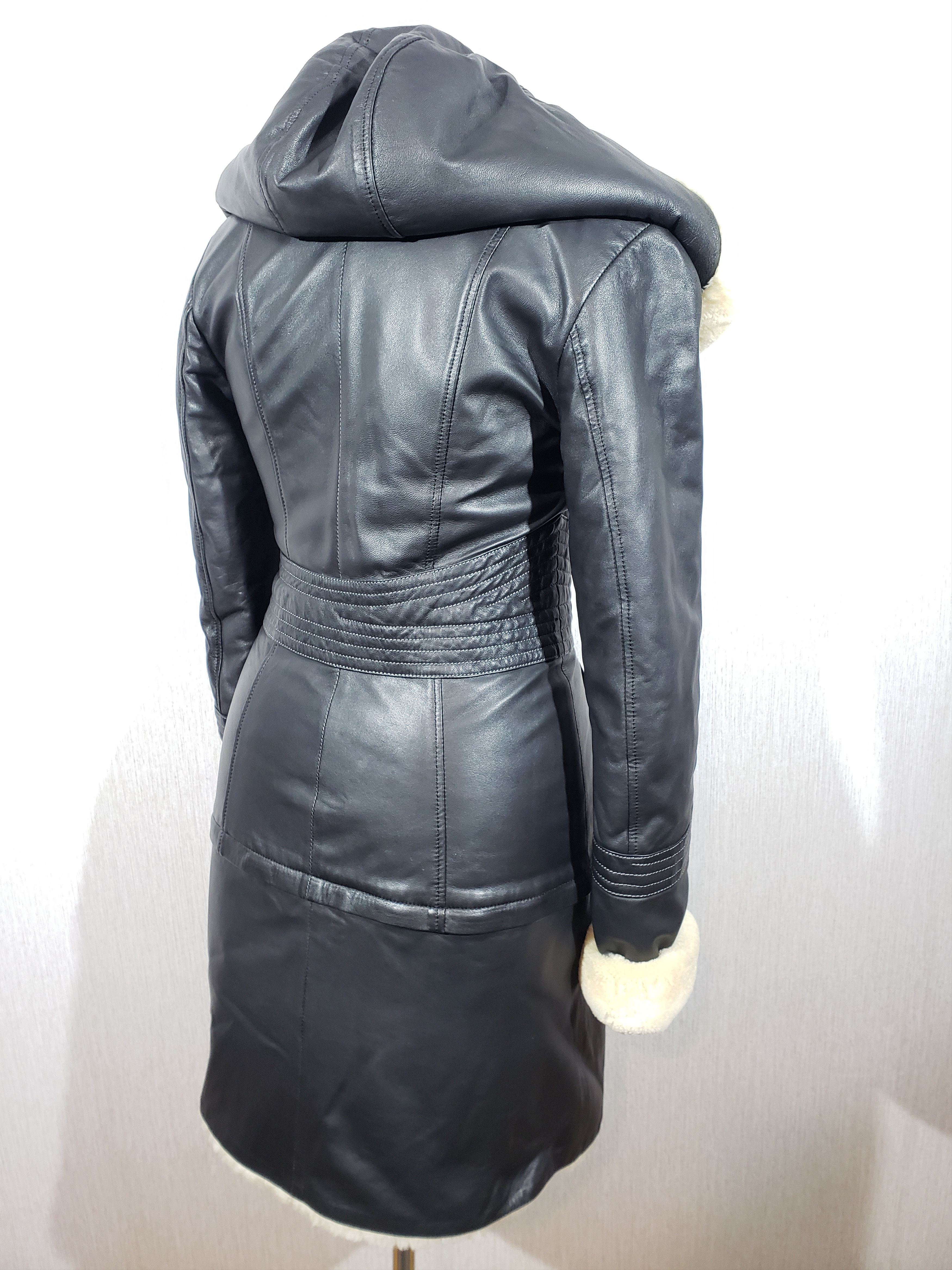 Other Stylish black jacket with a hood and a detachable bottom. Size M / US 6-8 / IT 42-44 - 7 Thumbnail