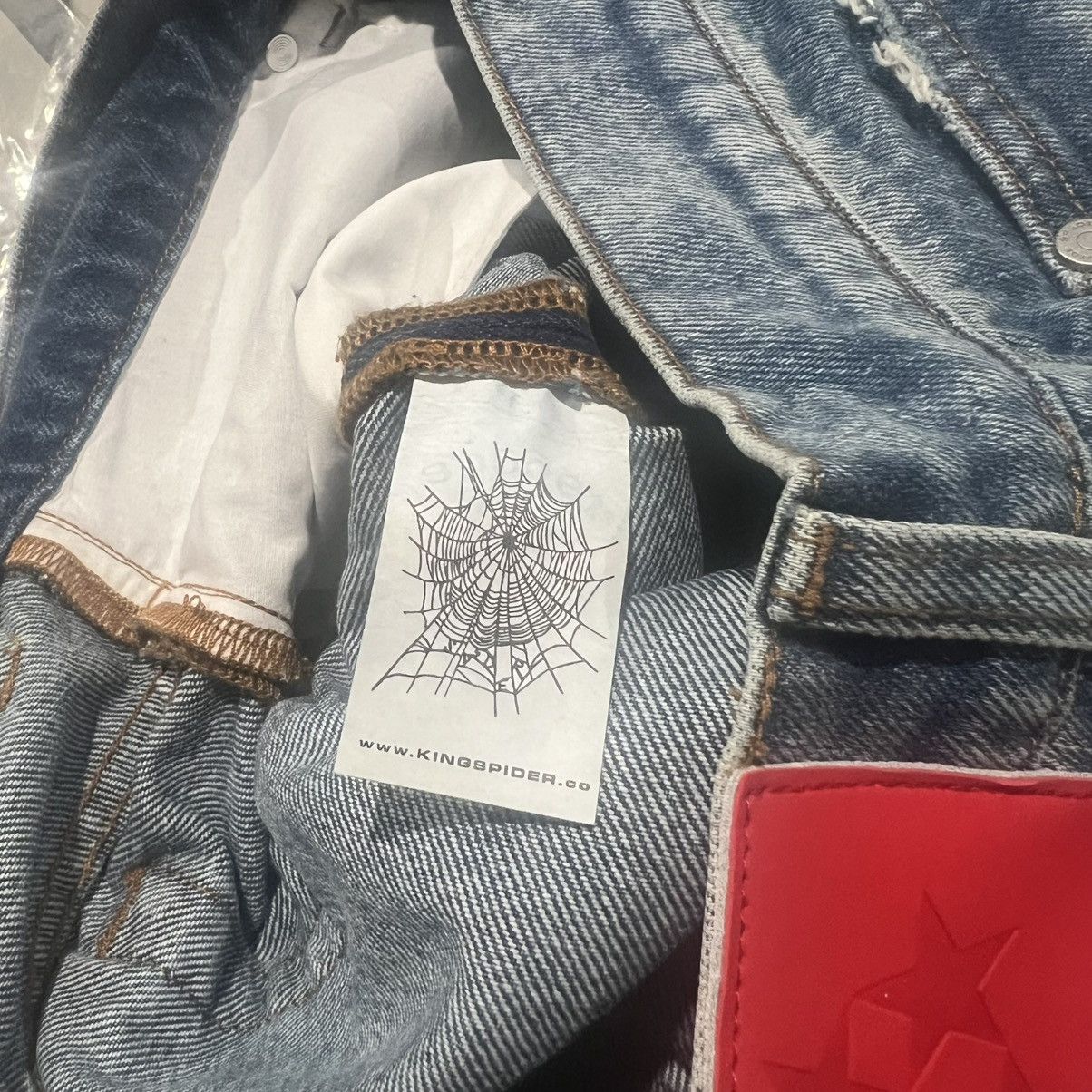 Sp5der Sp5der Beluga Wash Denim Size 30 Size US 30 / EU 46 - 8 Thumbnail