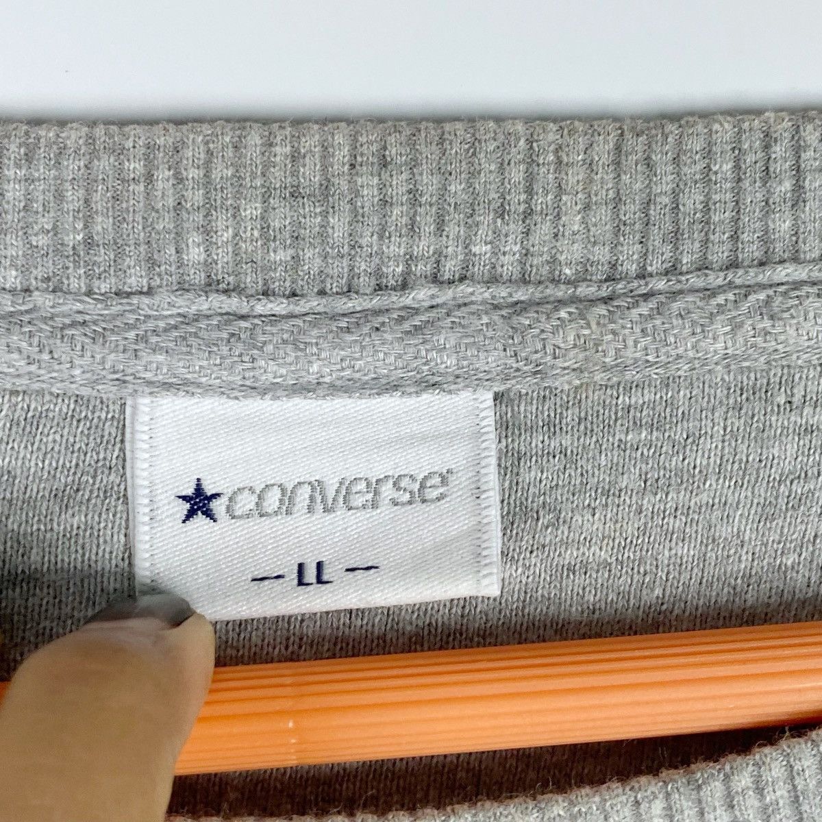 Converse Converse Sweatshirt Crewneck Pullover Jumper Size US L / EU 52-54 / 3 - 5 Thumbnail