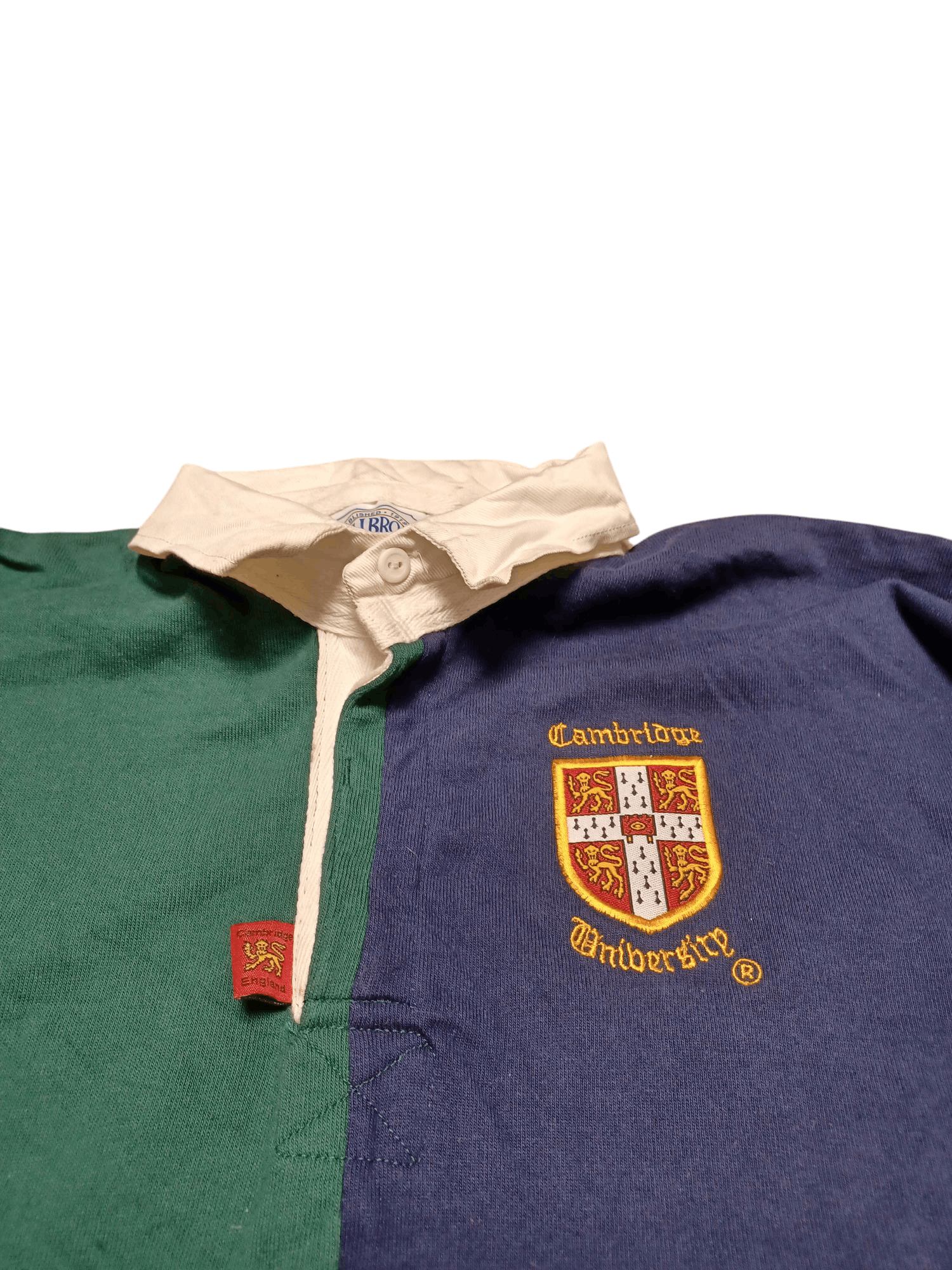 Other CAMBRIDGE UNIVERSITY HALBRO VINTAGE 90S FIRE RUGBY SHIRT Size US L / EU 52-54 / 3 - 2 Thumbnail