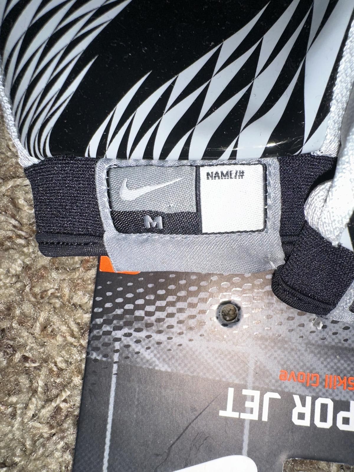 Nike Nike Boys Youth VaporJet Magnigrip Football Receiver Gloves Size ONE SIZE - 6 Thumbnail
