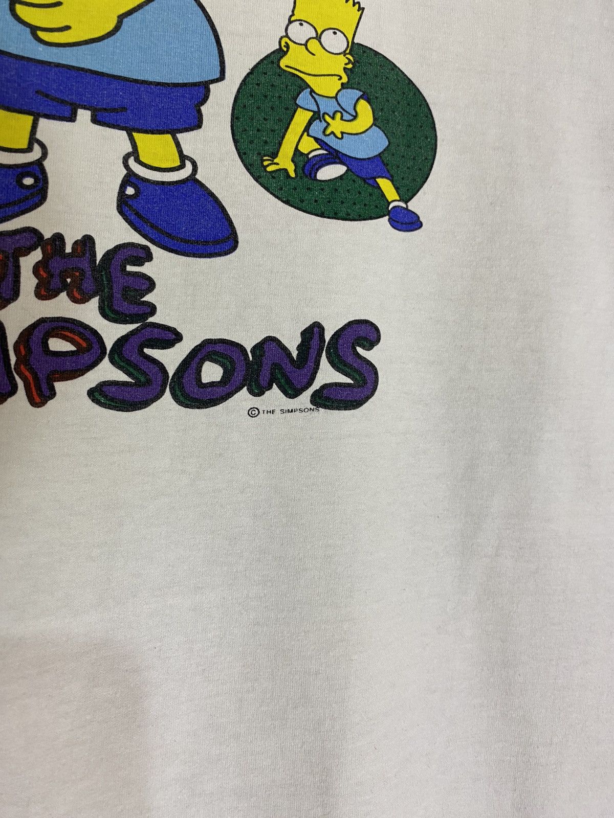 Cartoon Network × Vintage Vintage The Simpson 90s DISTRESSED BOXY FIT T-shirt Size US XL / EU 56 / 4 - 2 Thumbnail