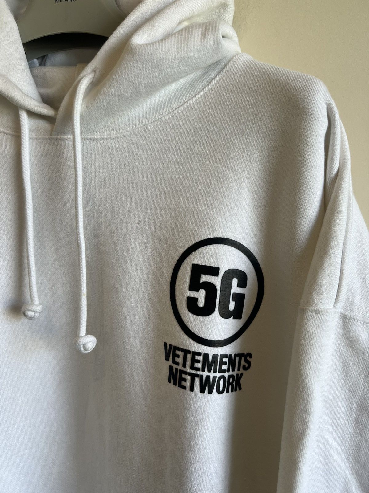 Vetements 5G Vetements Network Hoodie Black White Size US S / EU 44-46 / 1 - 3 Thumbnail