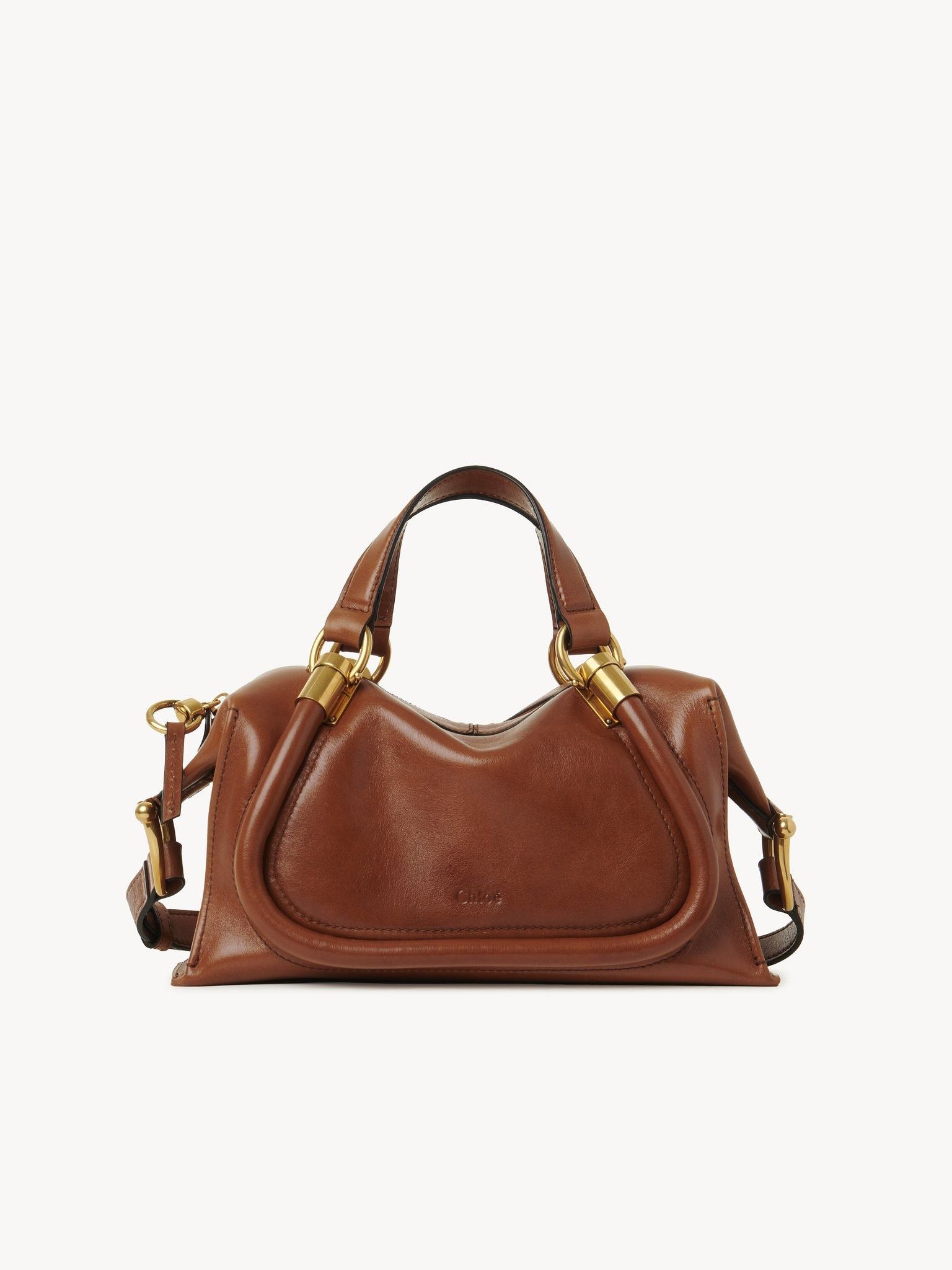 Chloe oc11z0925 Size: OS / Paraty 24 Small Double Carry Bag Brown Size ONE SIZE - 1 Thumbnail