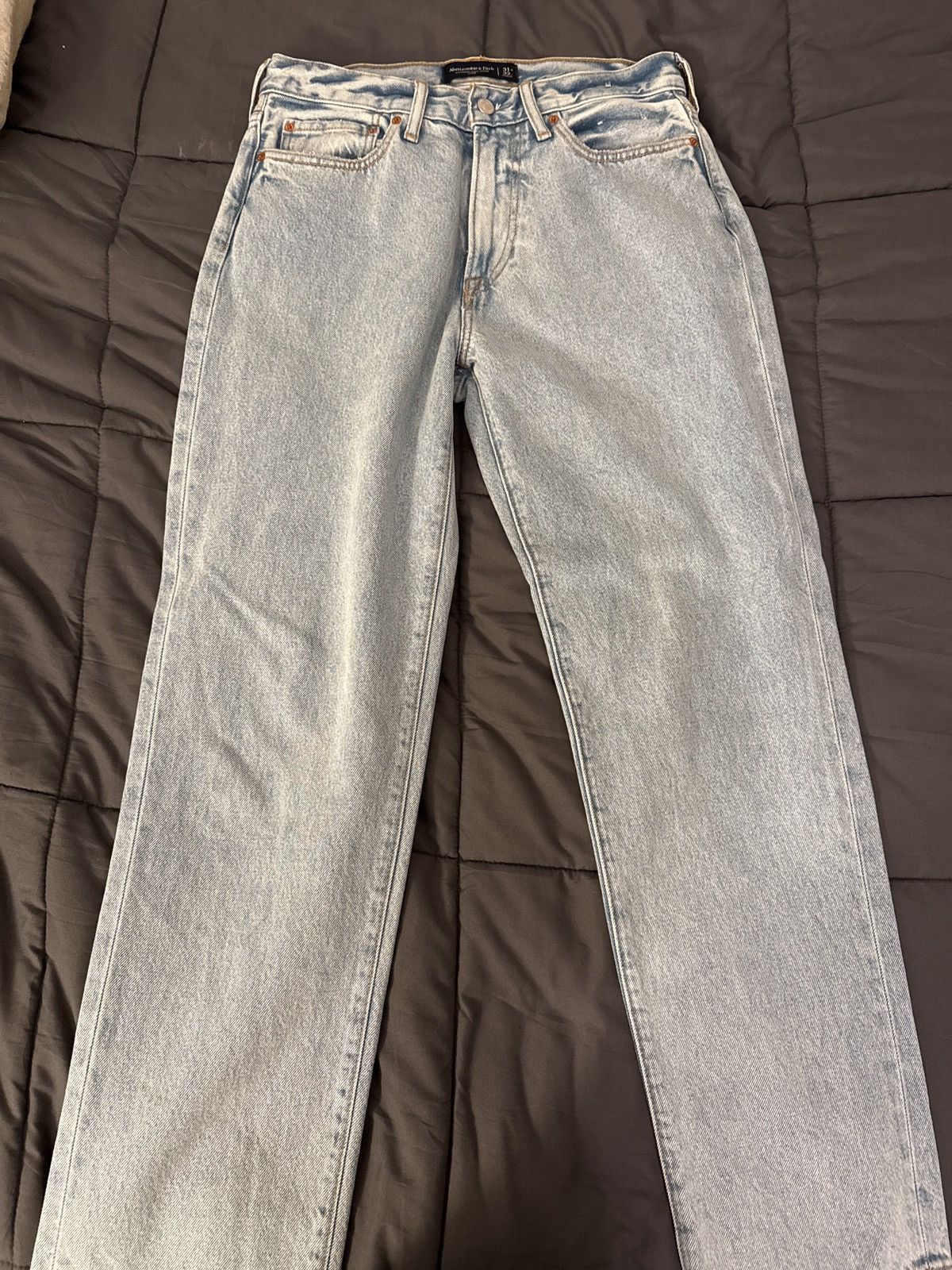 Abercrombie & Fitch Men’s Abercrombie & Fitch Authentic Rigid denim Loose Size US 31 - 1 Thumbnail