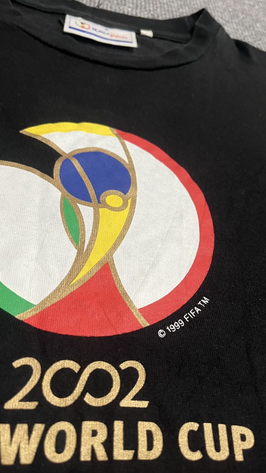 Vintage Vintage 2002 Word Cup Football Japan Korea rare Size US L / EU 52-54 / 3 - 6 Thumbnail