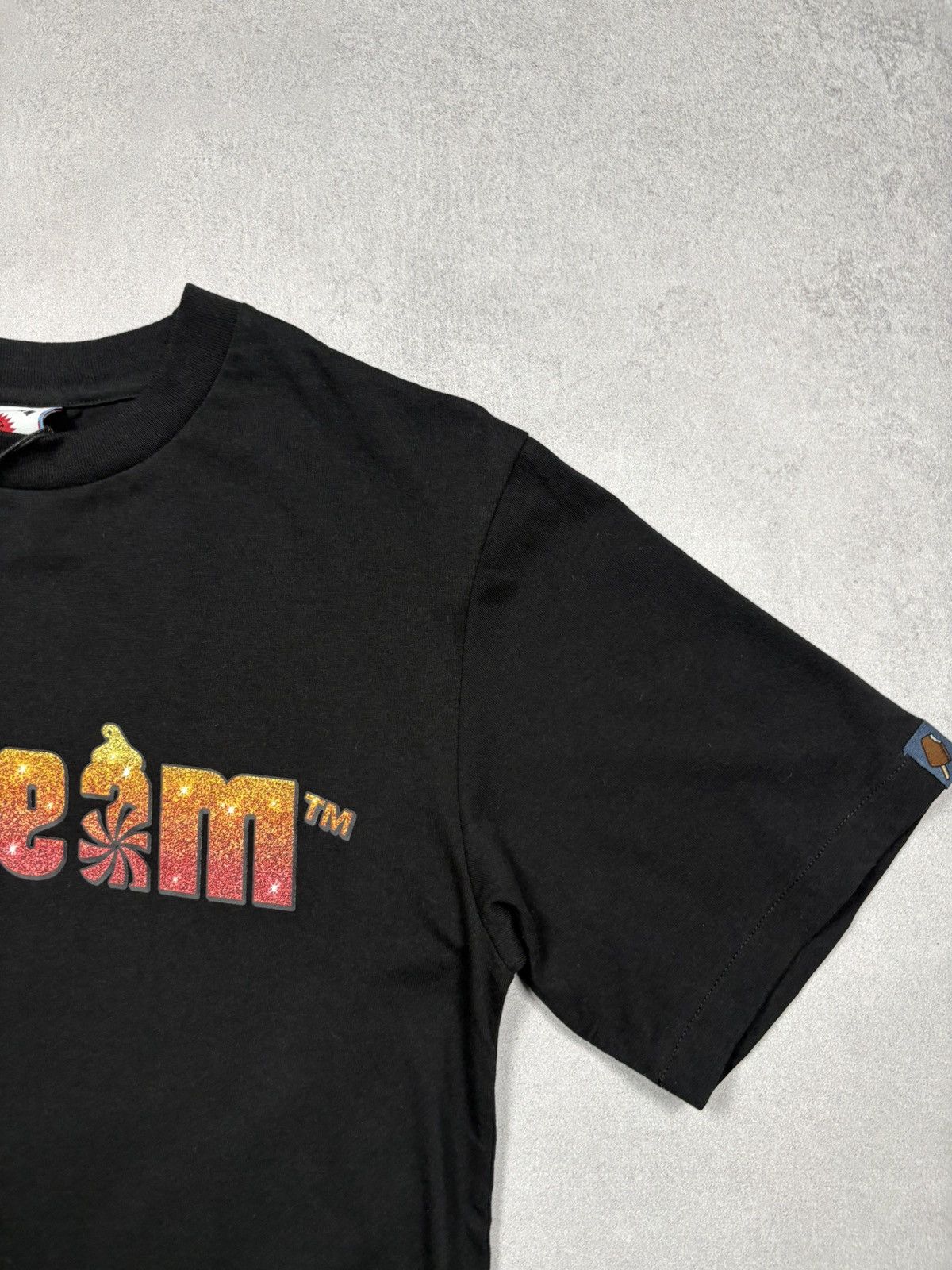 Billionaire Boys Club BBC Ice Cream Soft Serve Sparkle Y2K Graphic Tee Black XS Size US XS / EU 42 / 0 - 2 Thumbnail