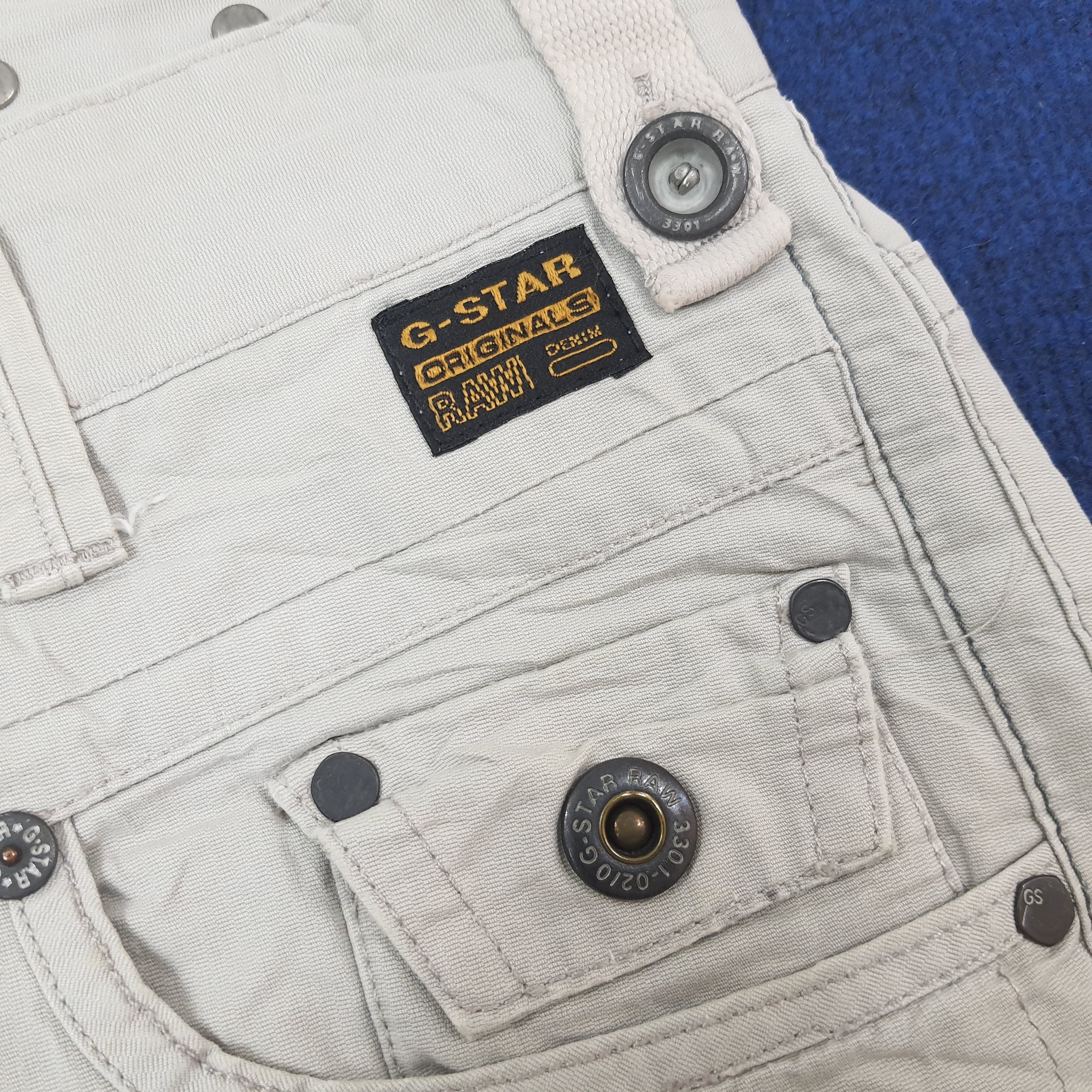 G-Star Vintage G-star 3310 Raw Denim Casual Pants C228N21 Size US 38 / EU 54 - 6 Thumbnail